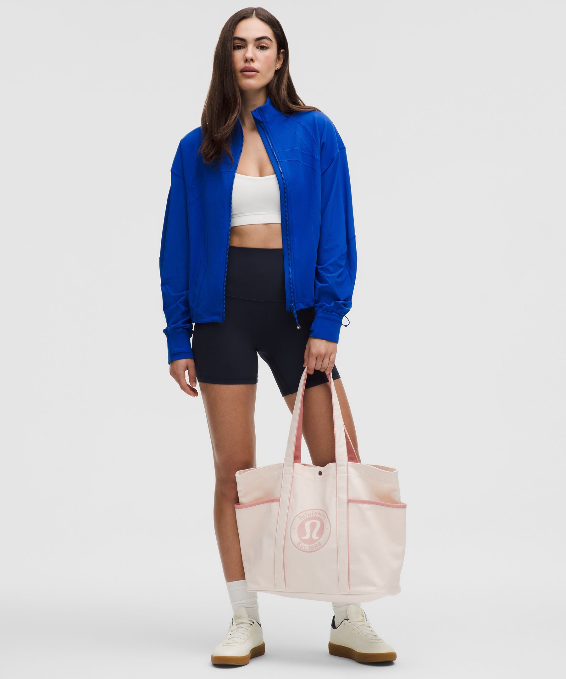 Daily Multi-Pocket Canvas Tote Bag 20L 