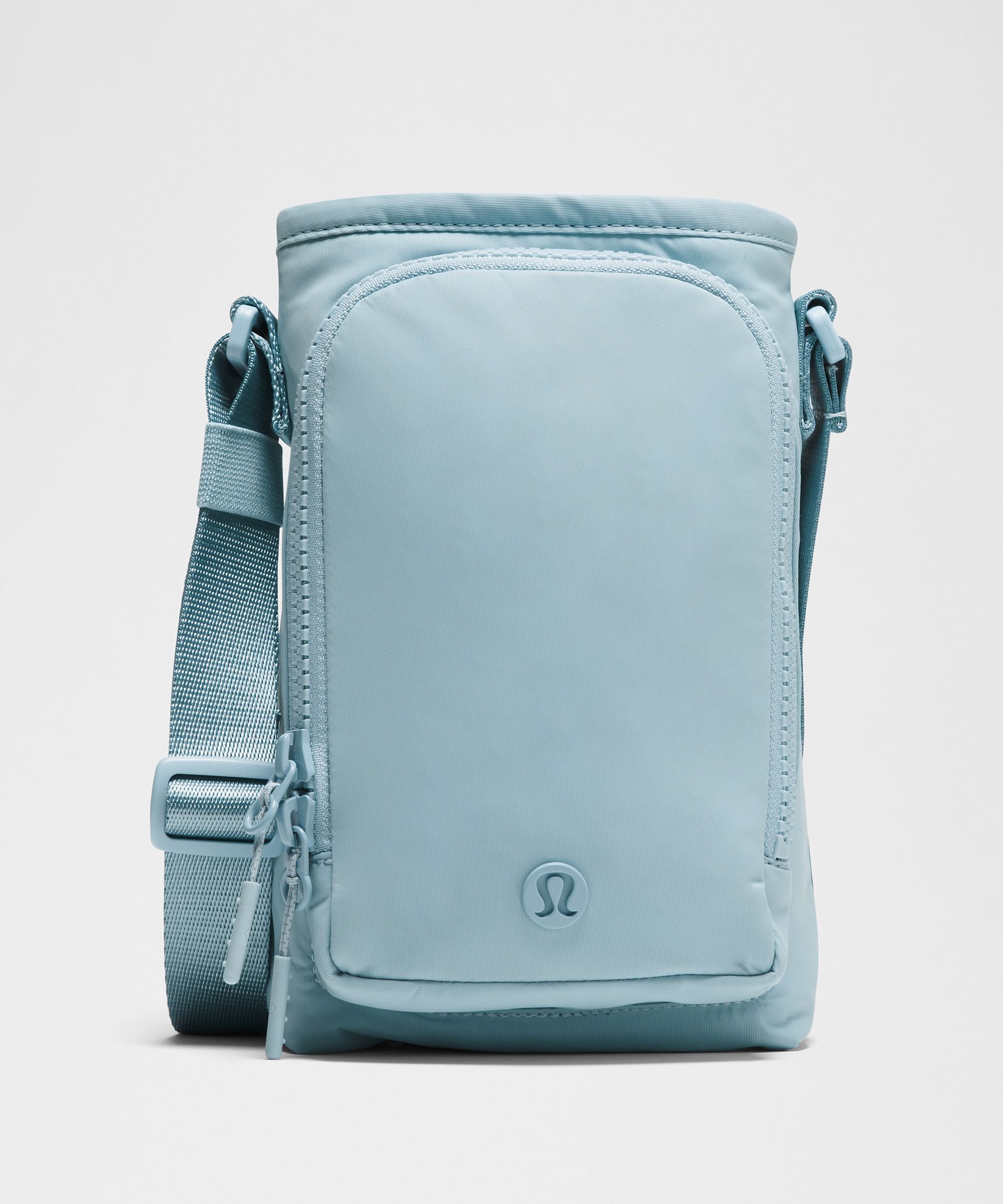 Water Bottle Crossbody with Front Pocket 2L