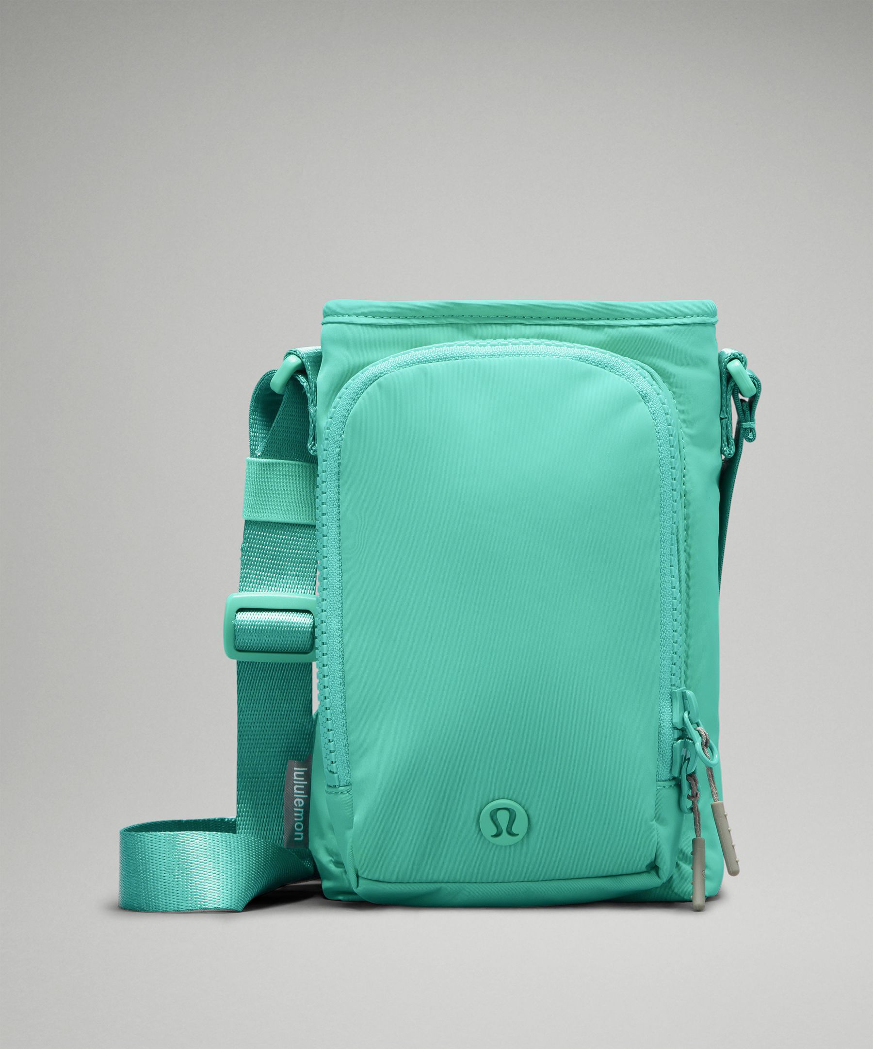 Water Bottle Crossbody with Front Pocket 2L