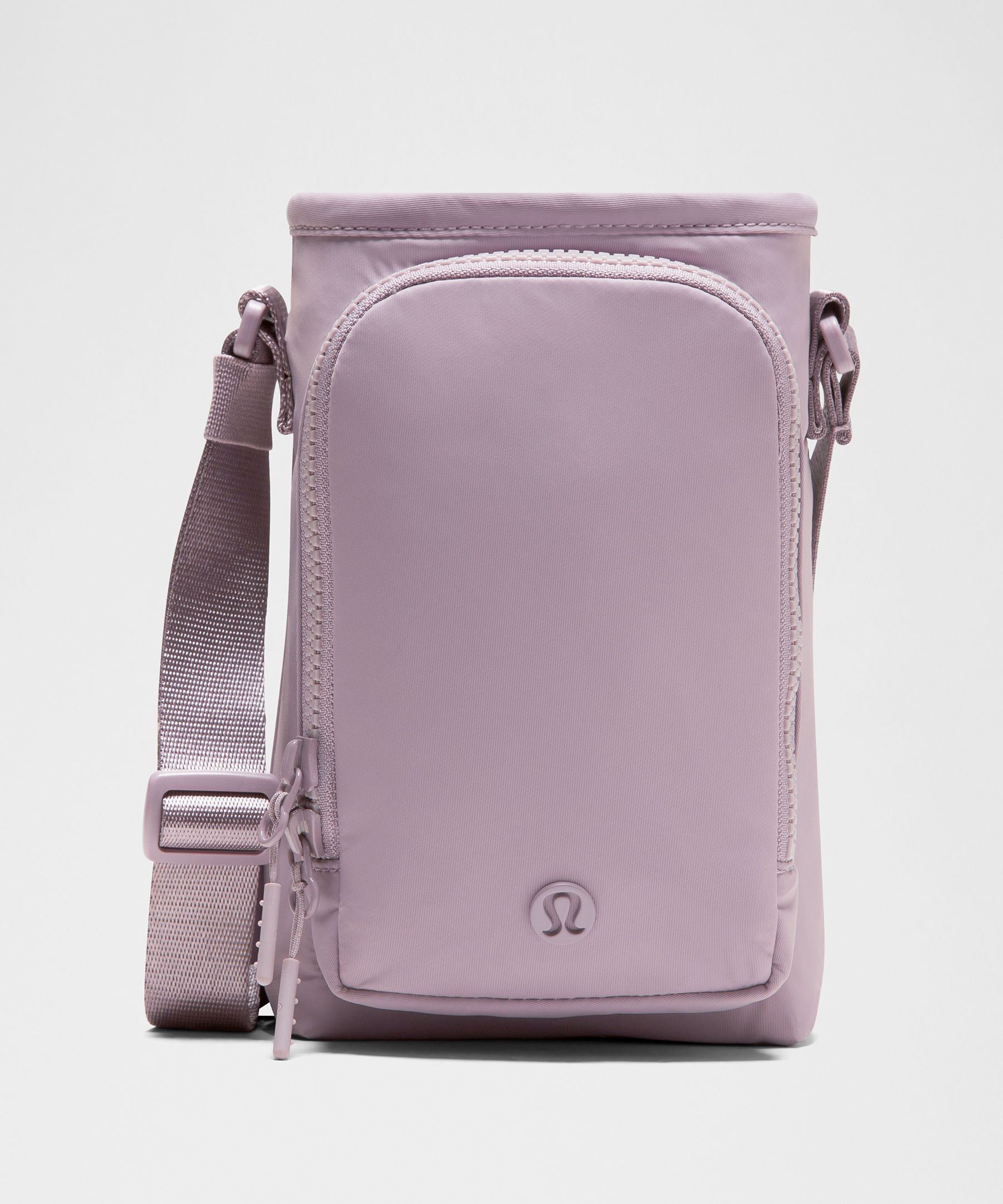 Water Bottle Crossbody with Front Pocket 2L - Purple