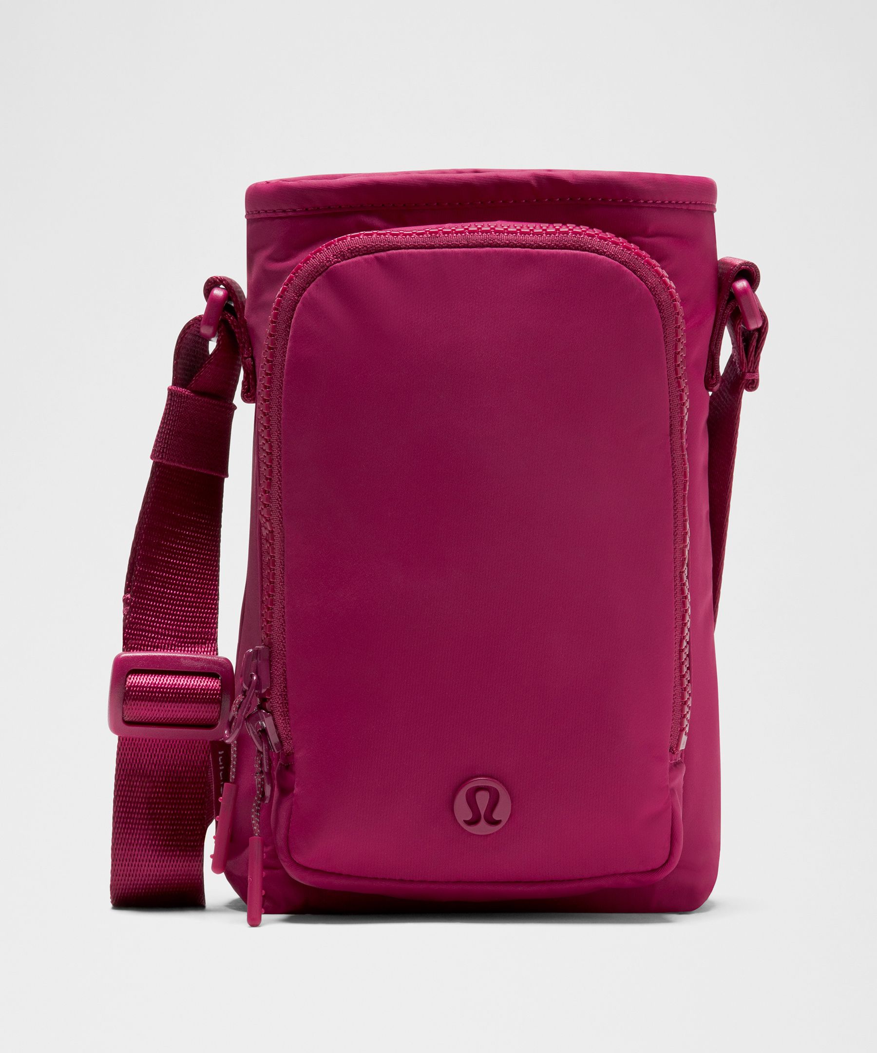 Water Bottle Crossbody with Front Pocket 2L