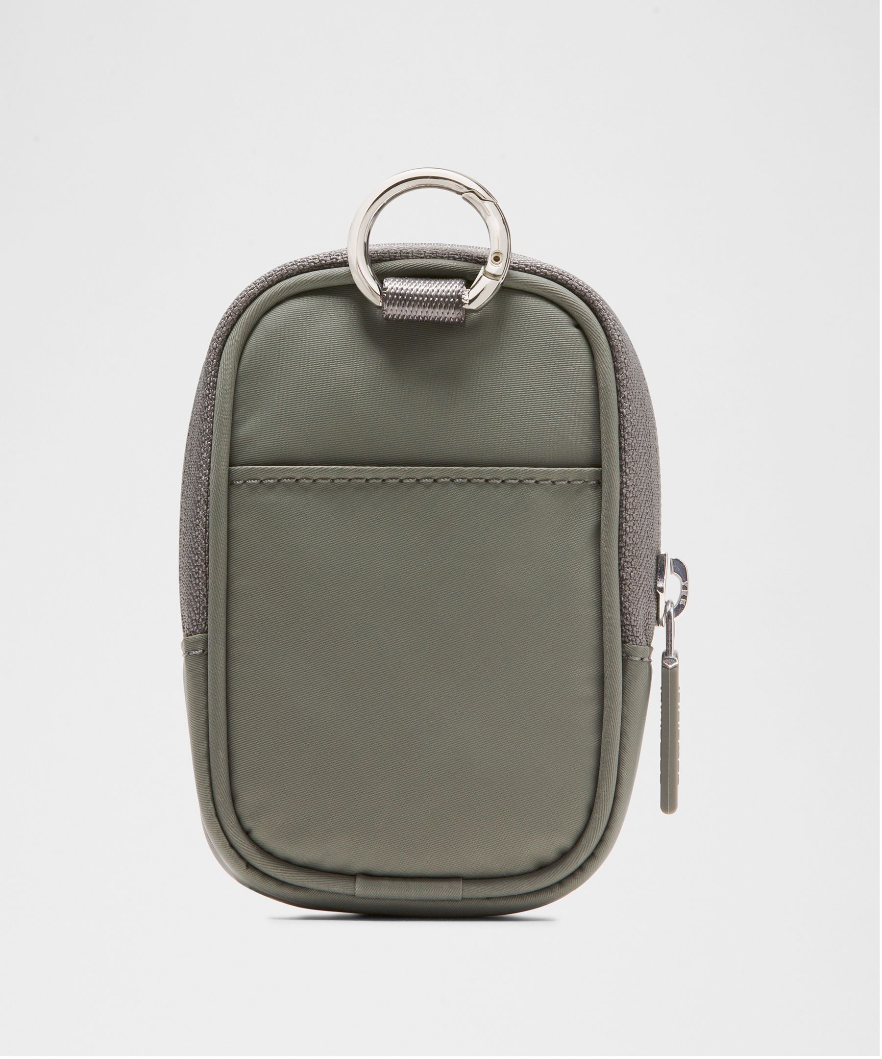 Lululemon - Clippable Nano Pouch - Grey Sage