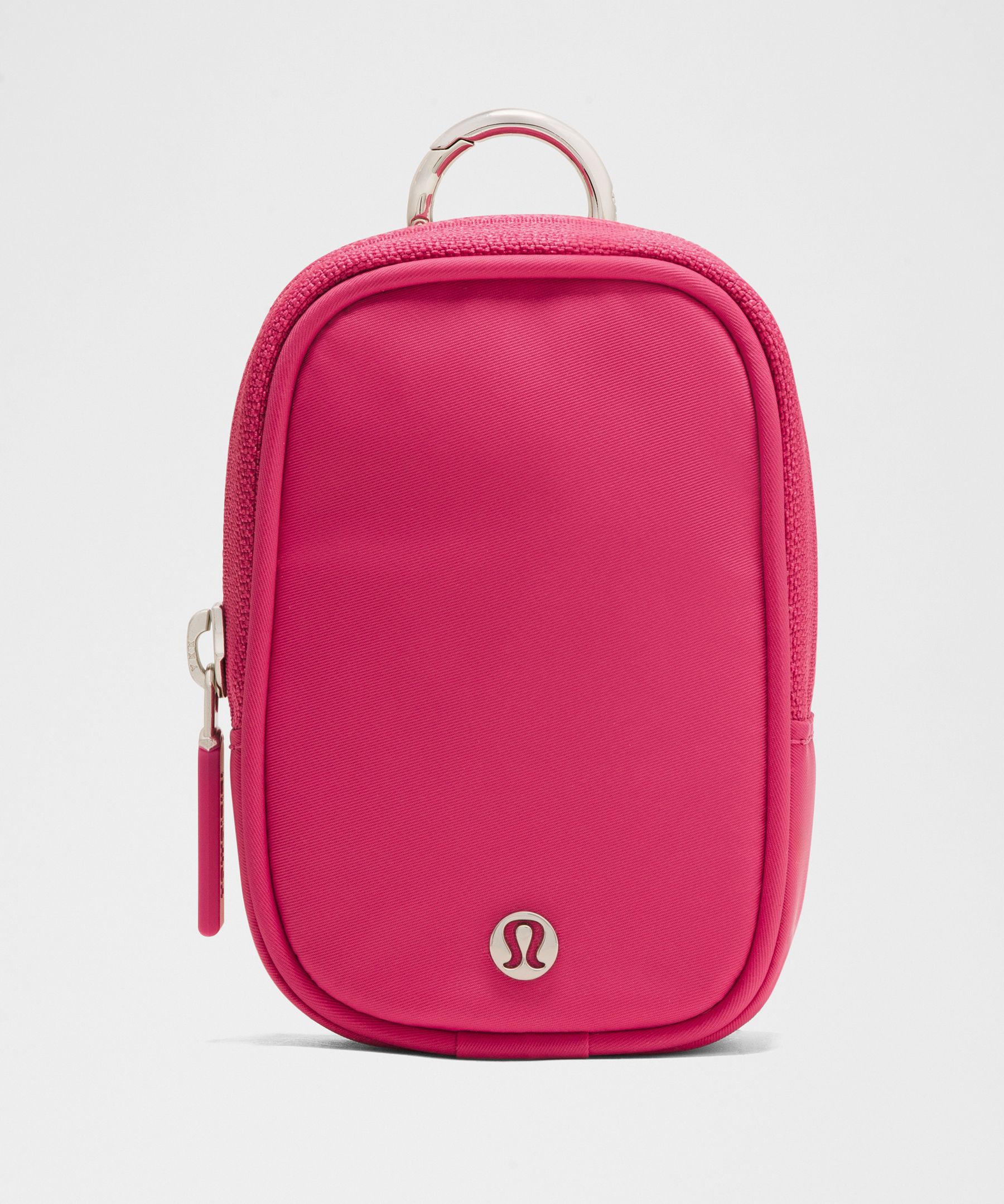 Lululemon - Clippable Nano Pouch - Pink/raspberry Coulis