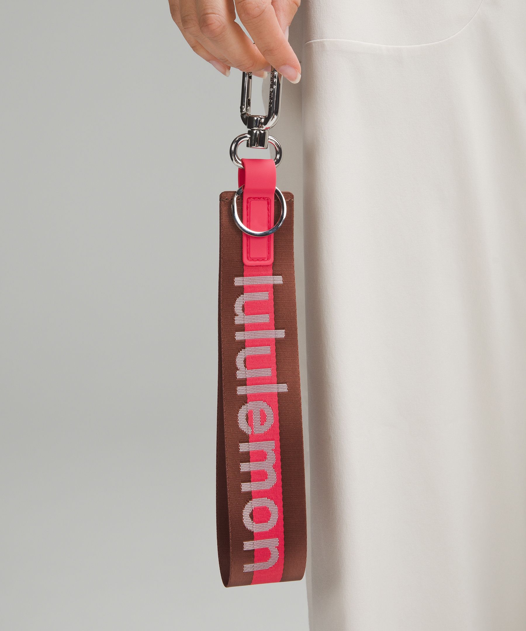 Shop Lululemon Never Lost Keychain Wordmark