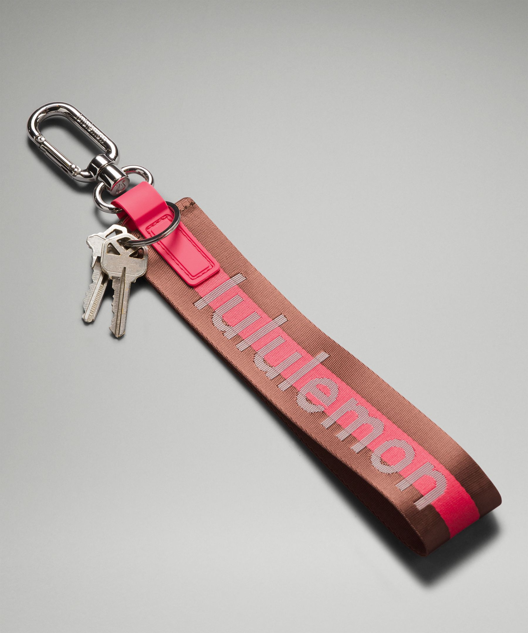 Shop Lululemon Never Lost Keychain Wordmark