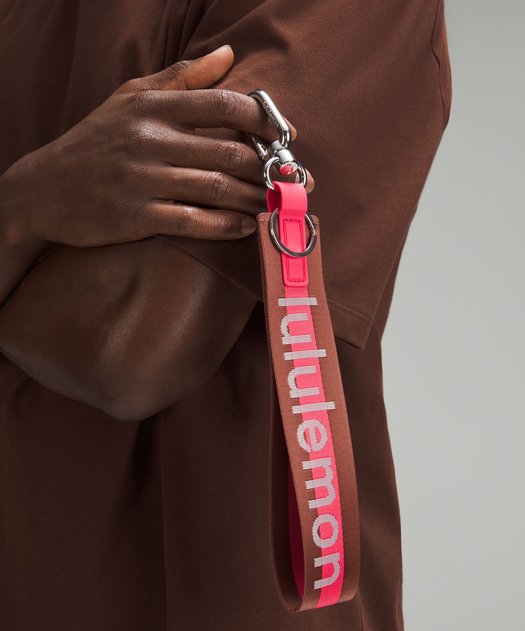 Shop Lululemon Never Lost Keychain Wordmark