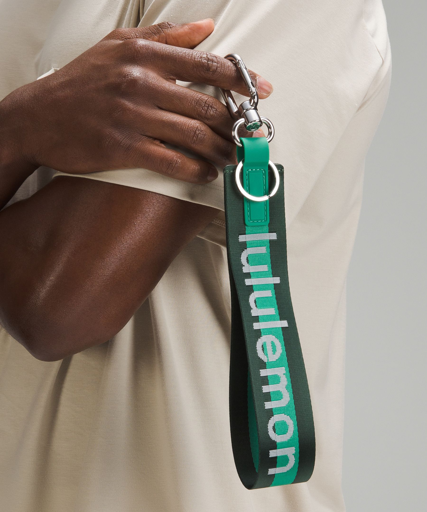 Shop Lululemon Never Lost Keychain Wordmark