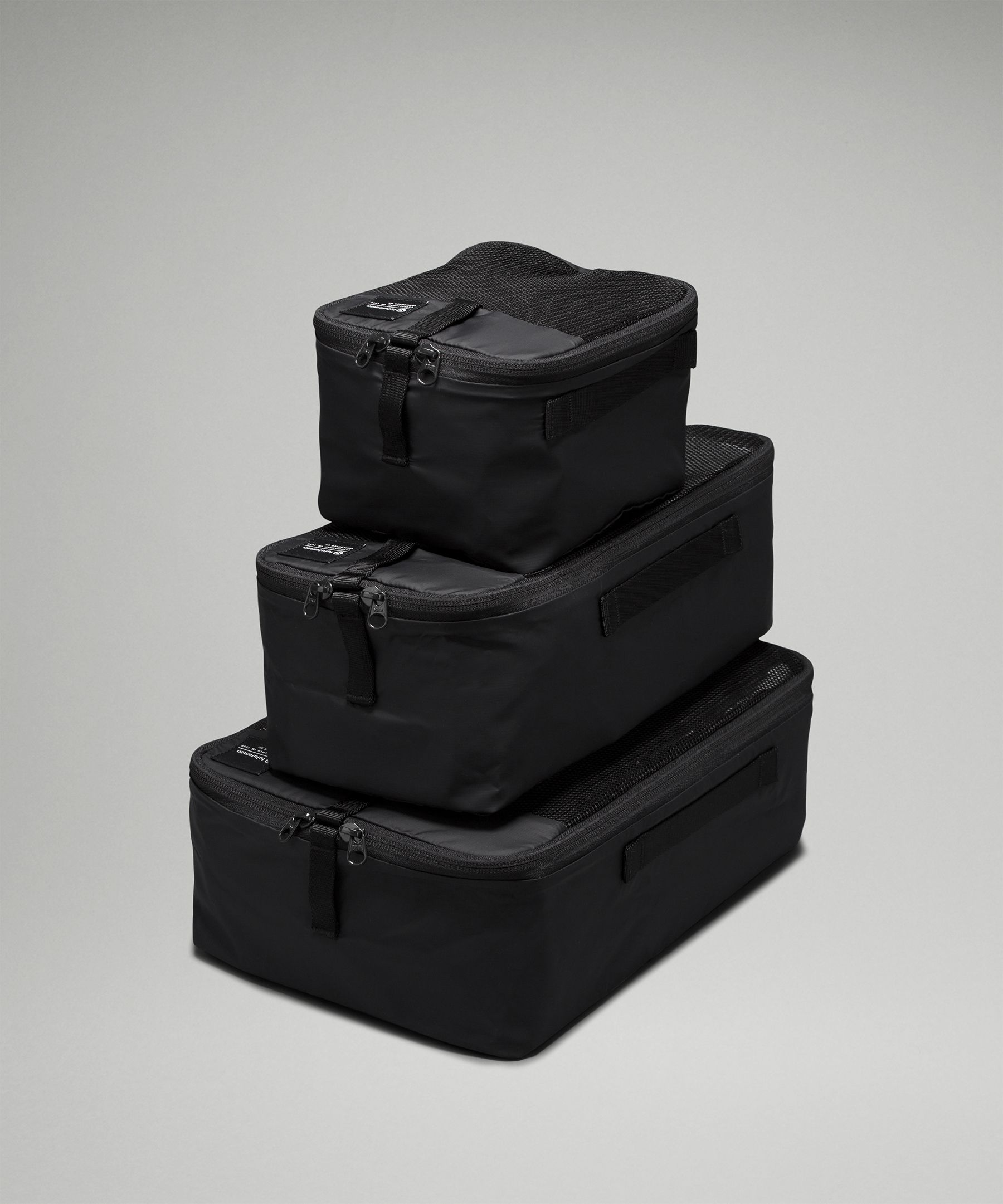 Shop Lululemon Travel Packing Cubes 3 Pack