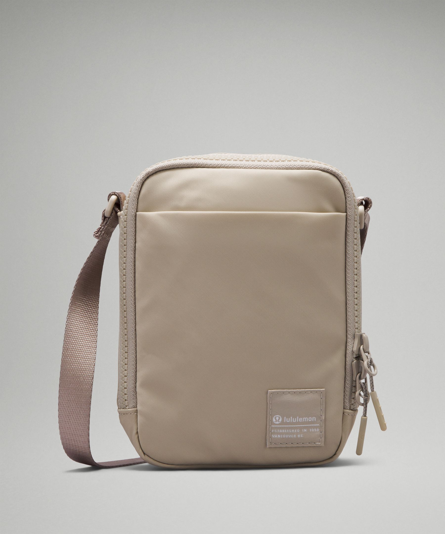 Lululemon Easy Access Crossbody Bag - Rhino Grey/white