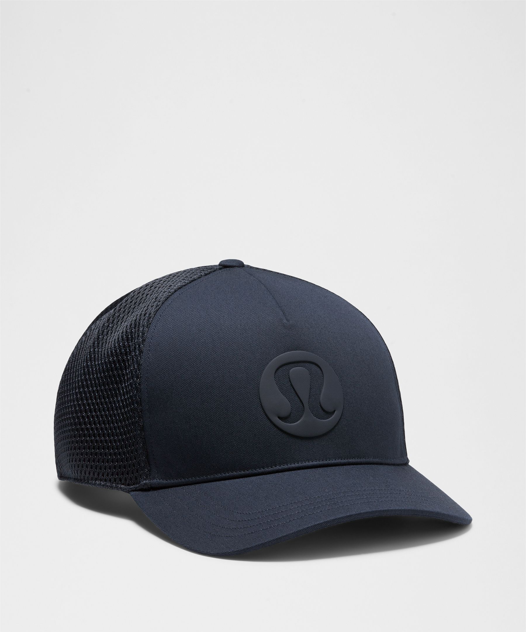 Trucker Hat Logo - Navy,Blue