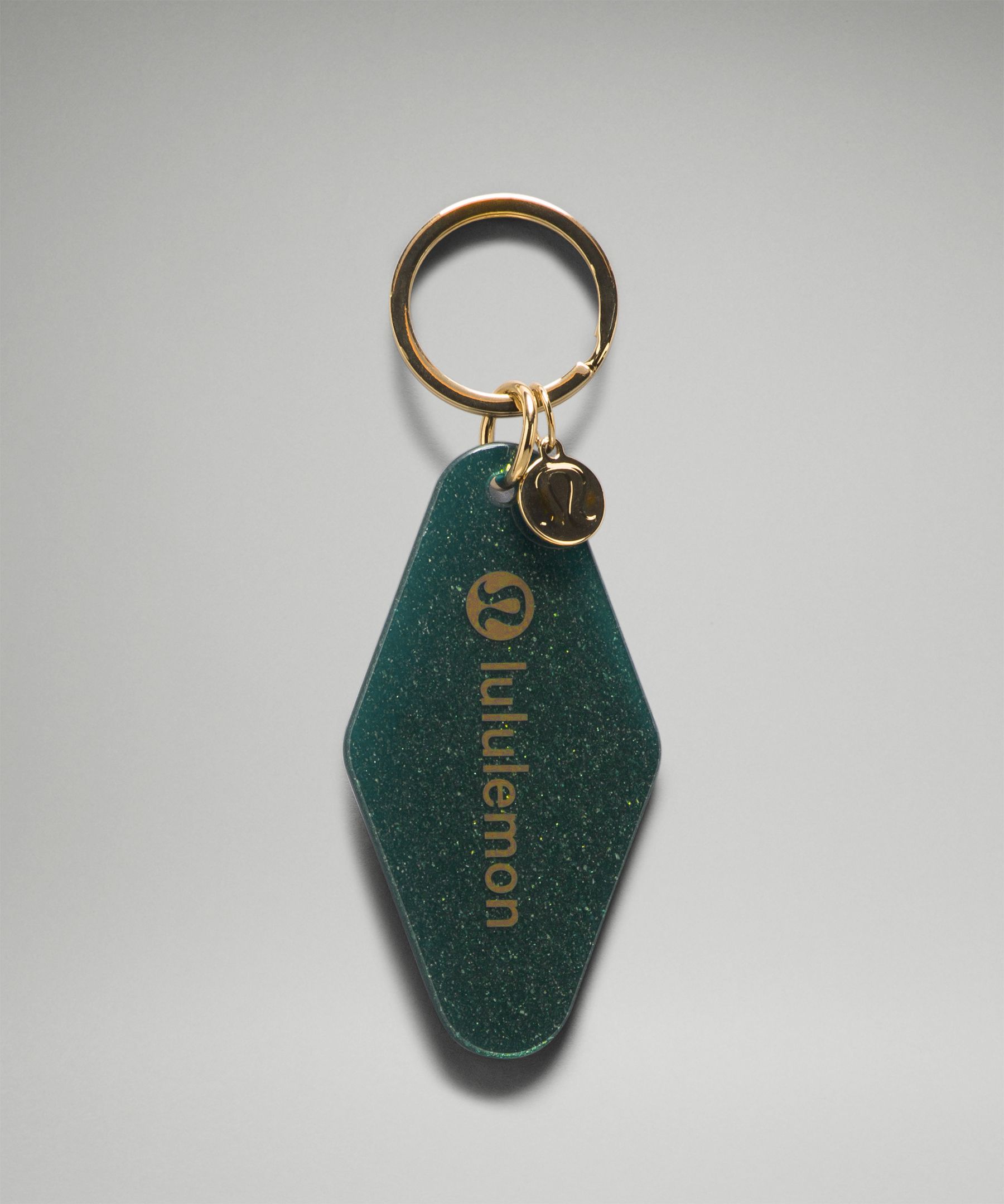 Diamond-Shaped Hotel Keychain