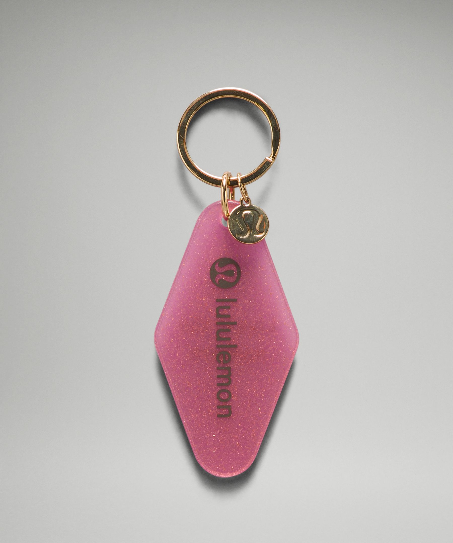 Diamond-Shaped Hotel Keychain