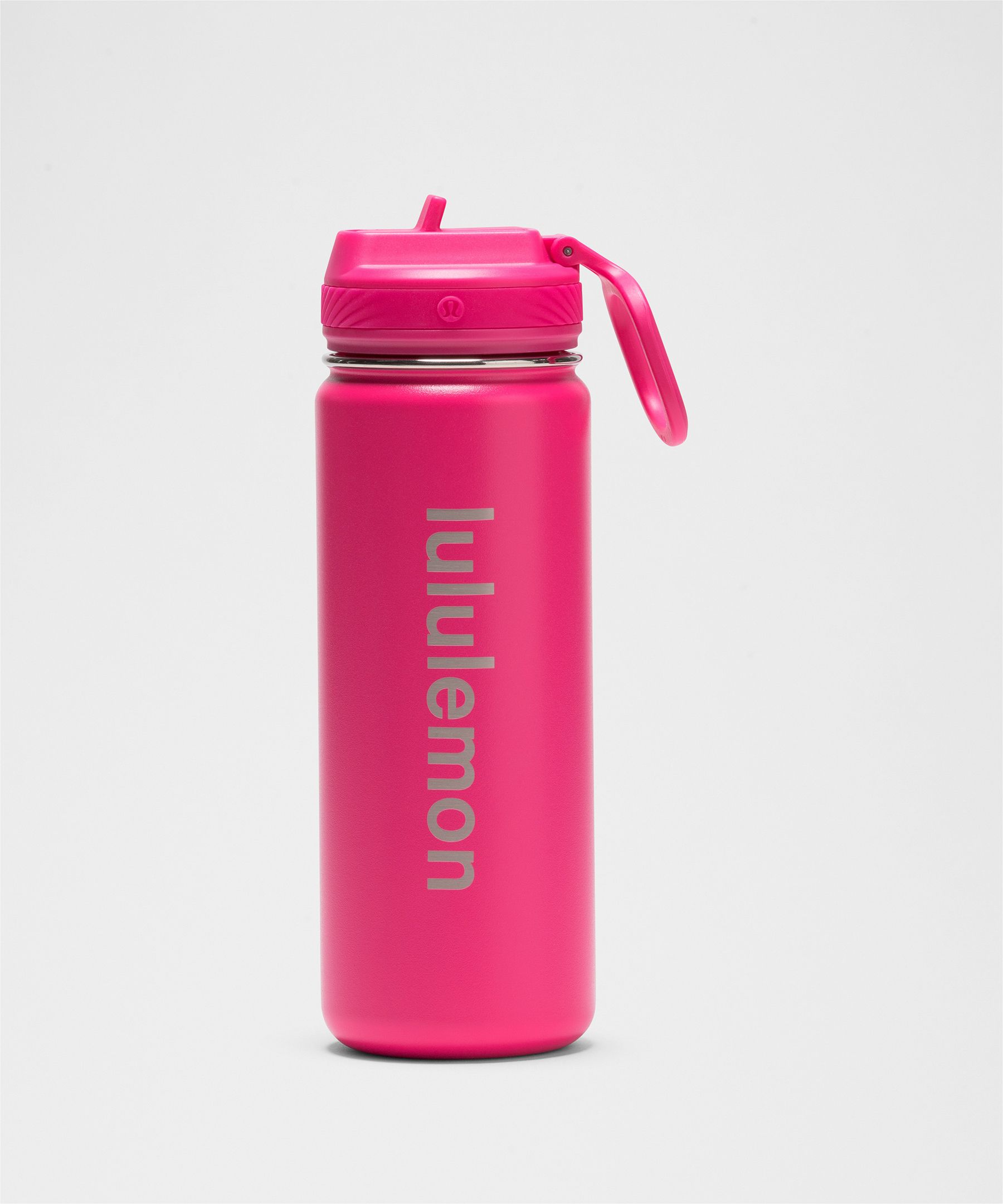 Back to Life Sport Bottle 18oz Straw Lid - Neon,Pink