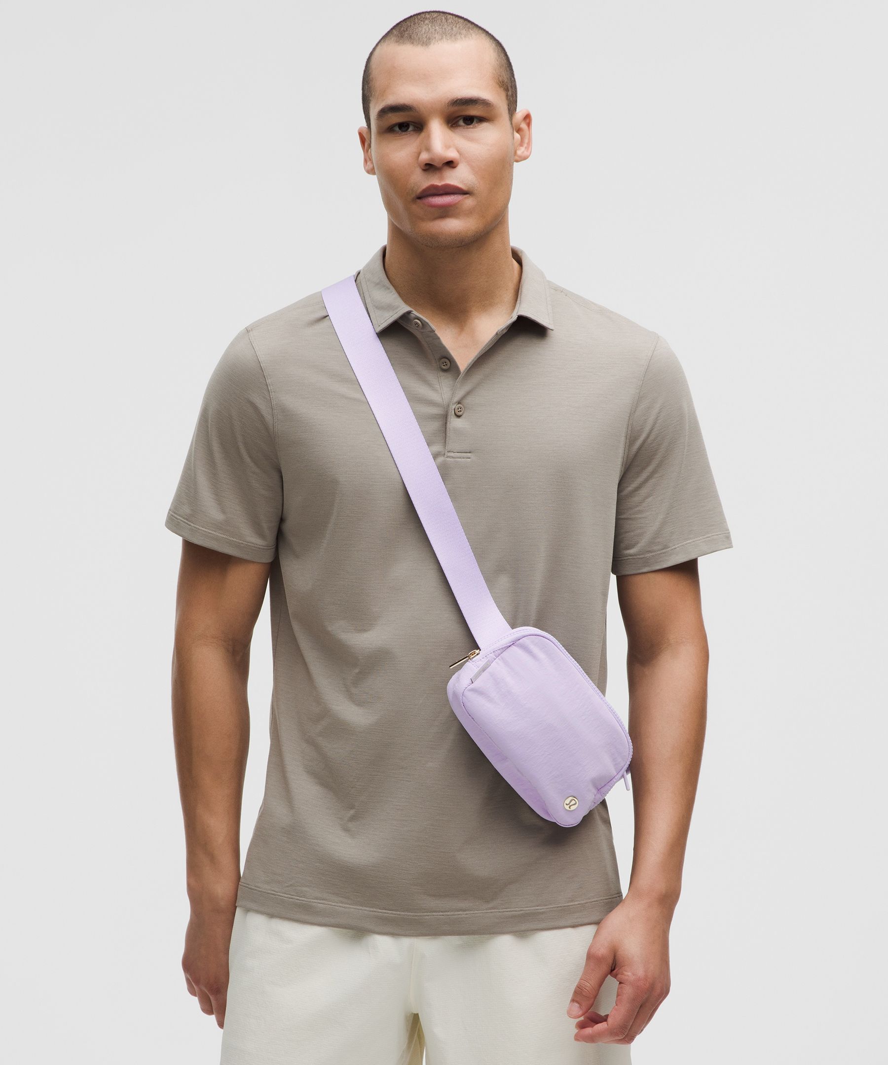 LULULEMON LULULEMON - EVERYWHERE BELT BAG WITH LONG STRAP 1L - PURPLE/LAVENDER FROST 