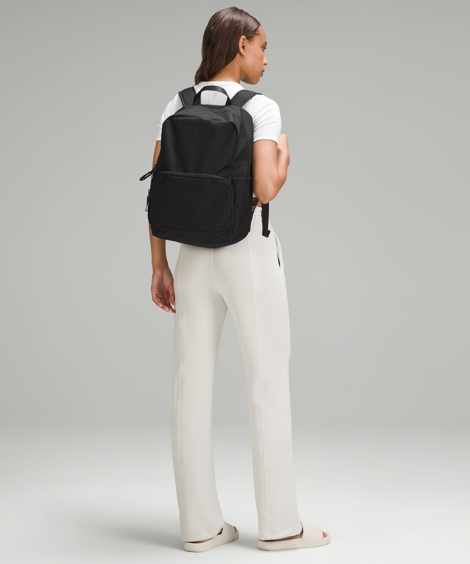 Shop Lululemon Backpack With Laptop Compartment - Everywhere 22l Tech Canvas