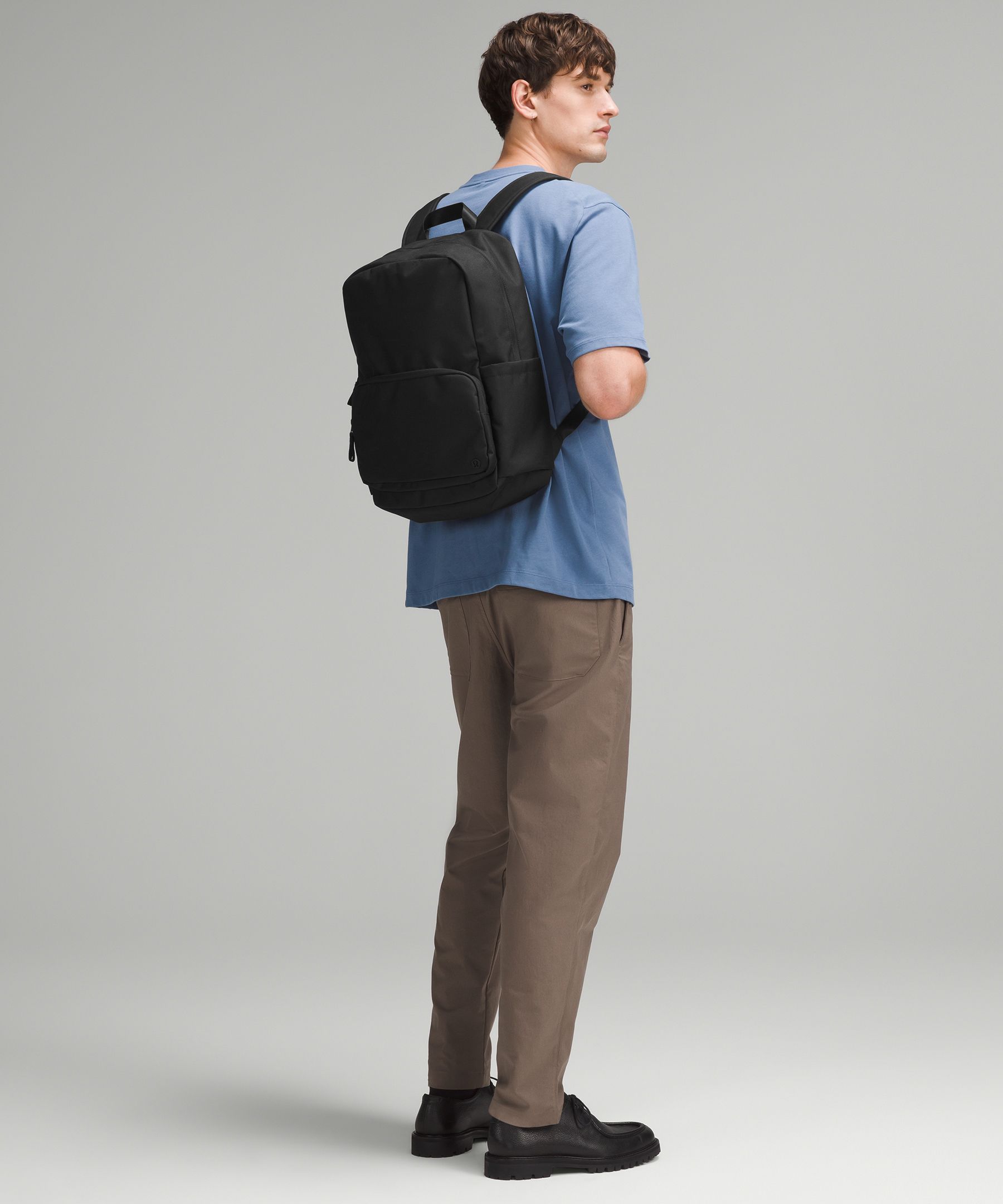 Shop Lululemon Backpack With Laptop Compartment - Everywhere 22l Tech Canvas