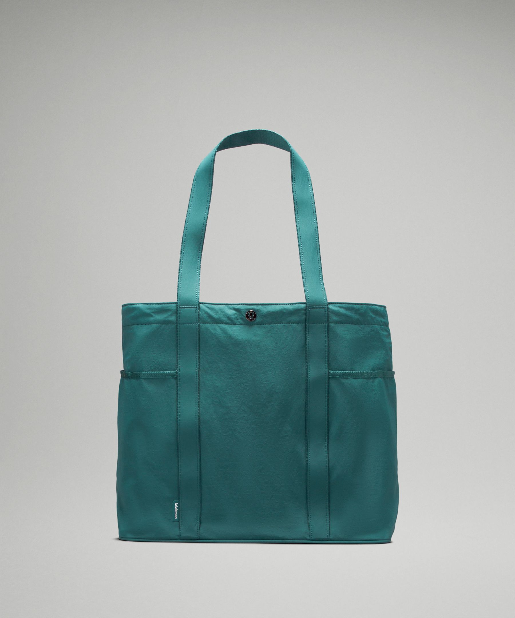  lululemon tote bag small (Green Logo) : Clothing