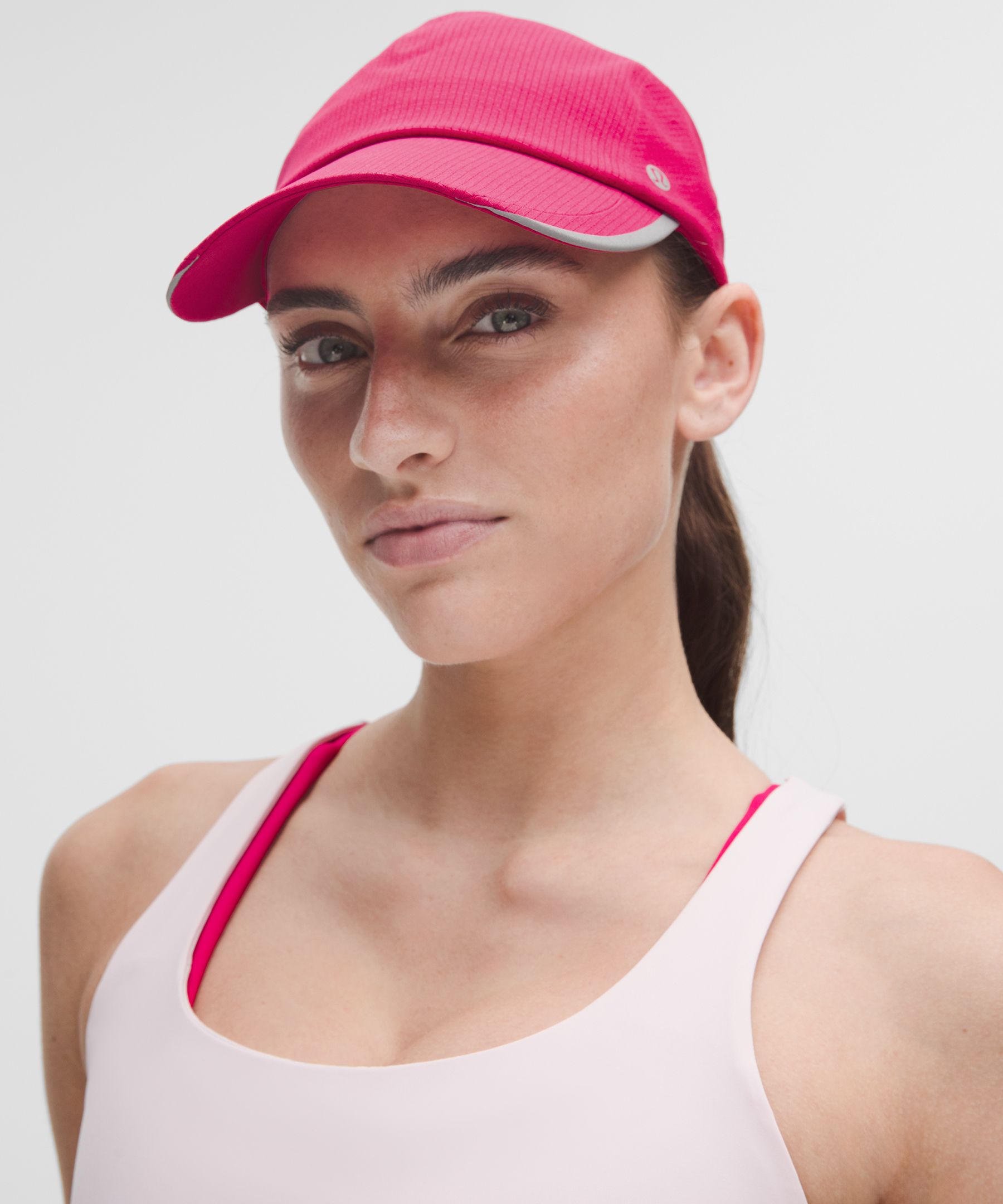 Lululemon Fast And Free Running Hat In Pink