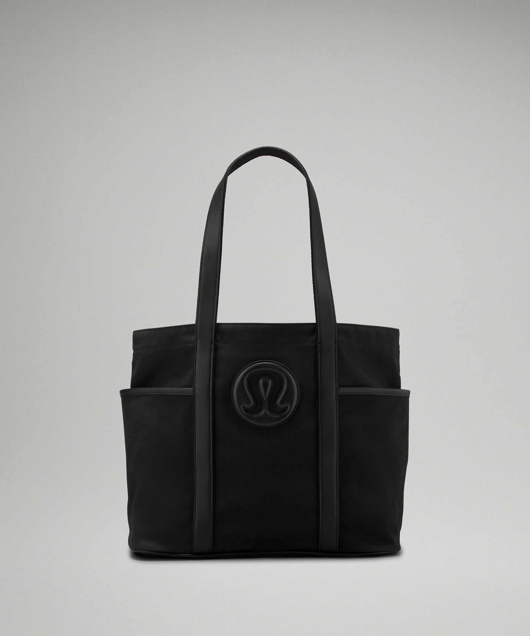 lululemon – Daily Multi-Pocket Canvas Tote Bag Cactus Material 20L – Color Black