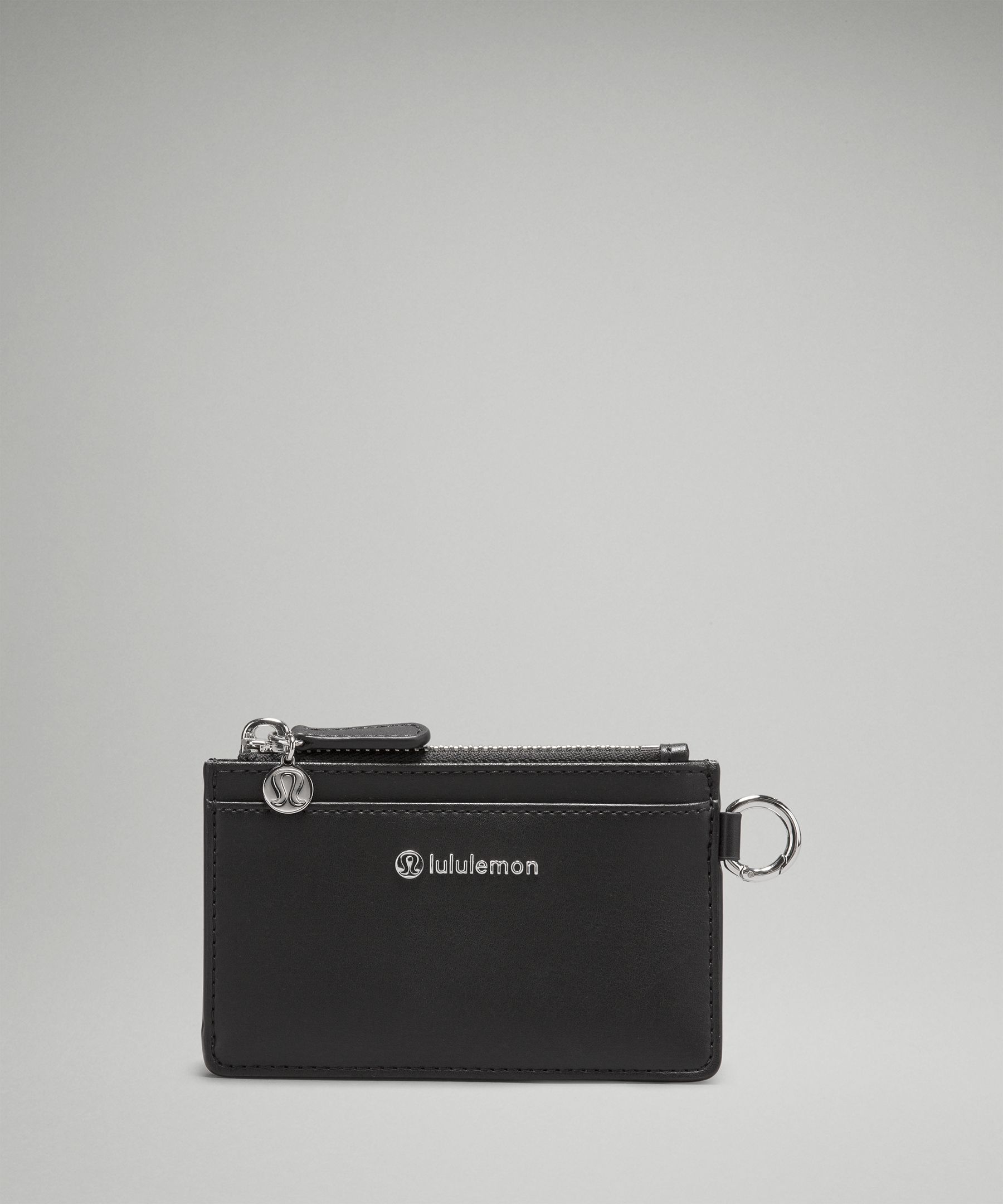 Leather Alternative Card Case - Black,Neutral