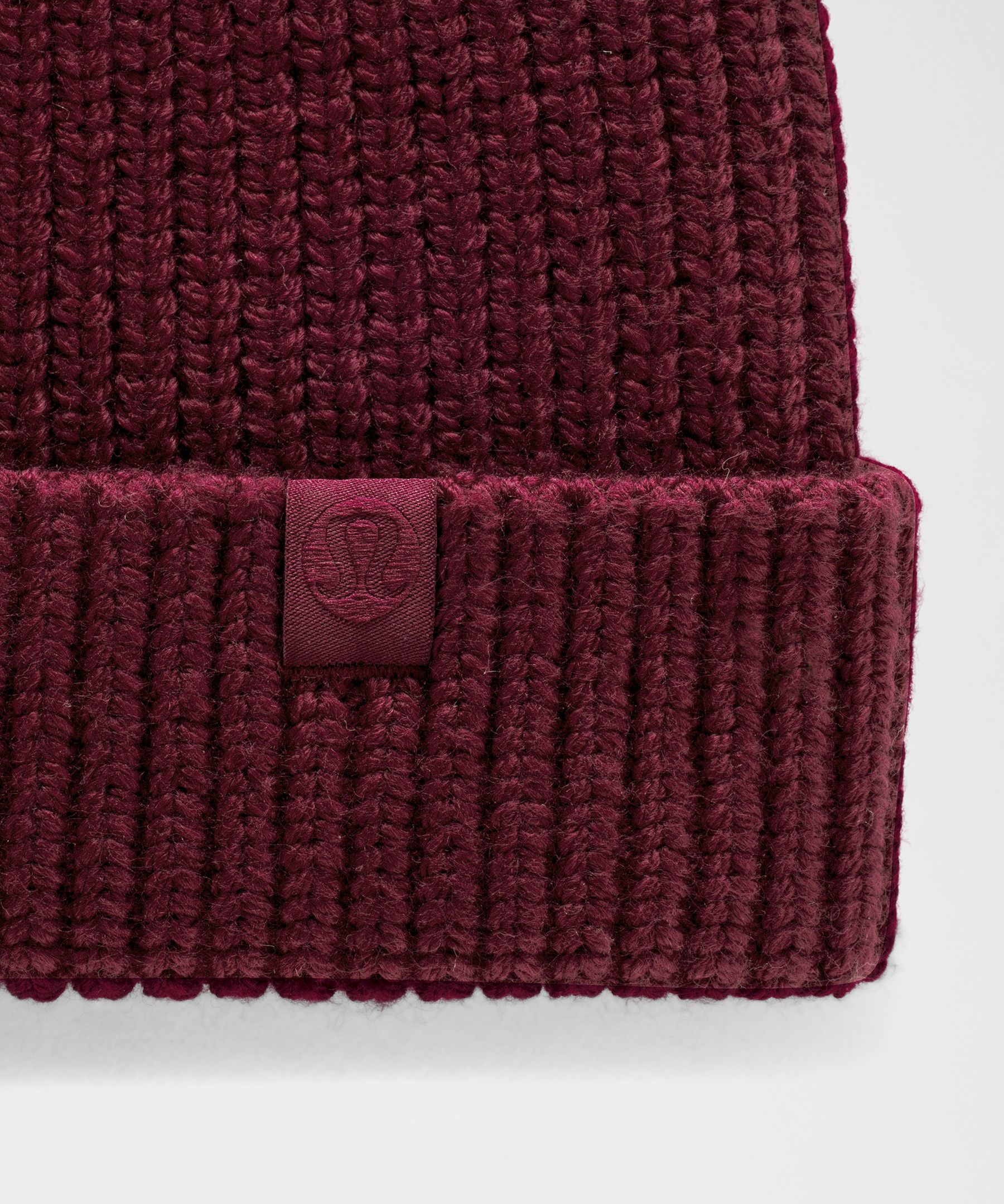 Lululemon Close-fit Wool-blend Ribbed Knit Beanie