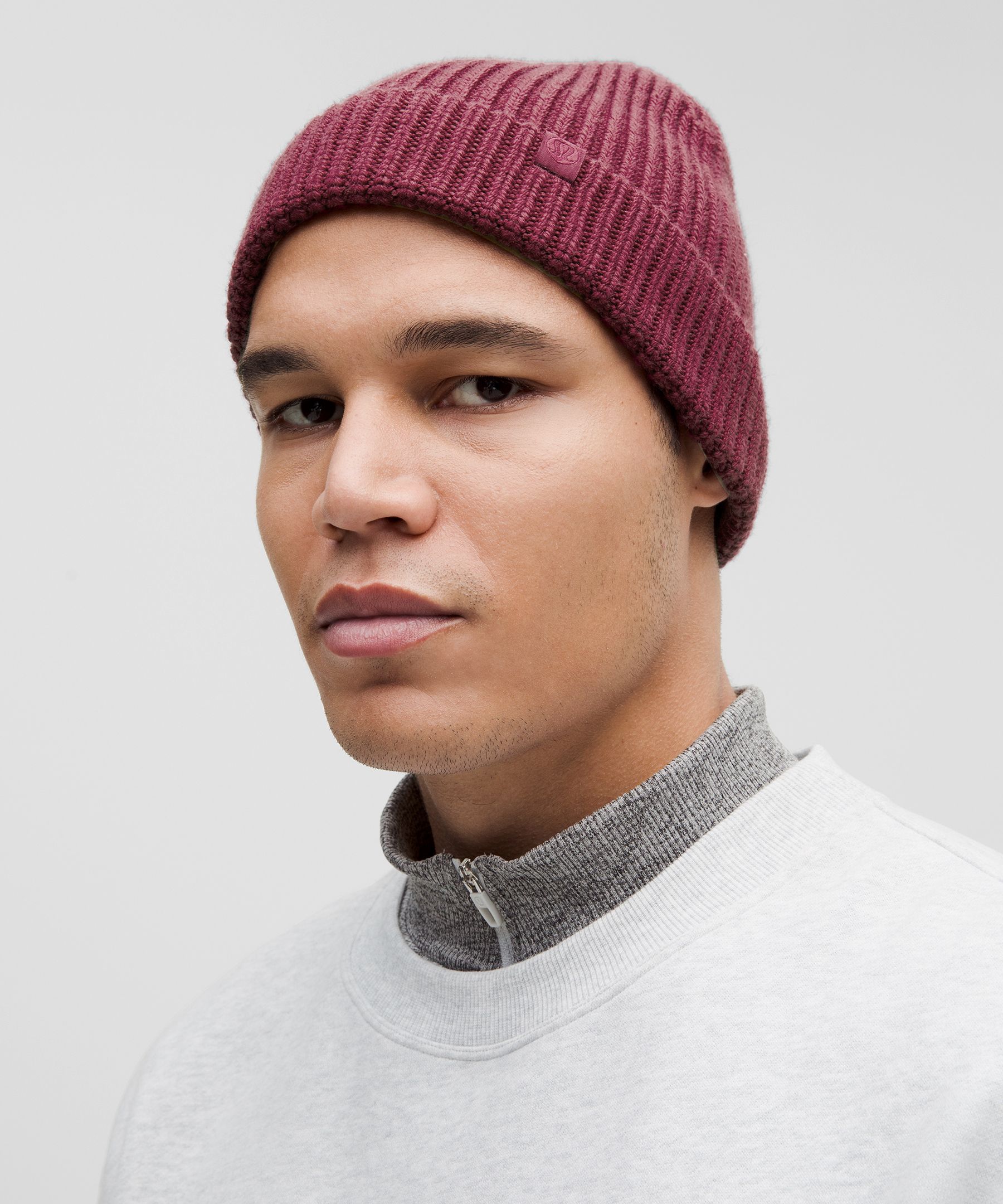 Lululemon Close-fit Wool-blend Ribbed Knit Beanie