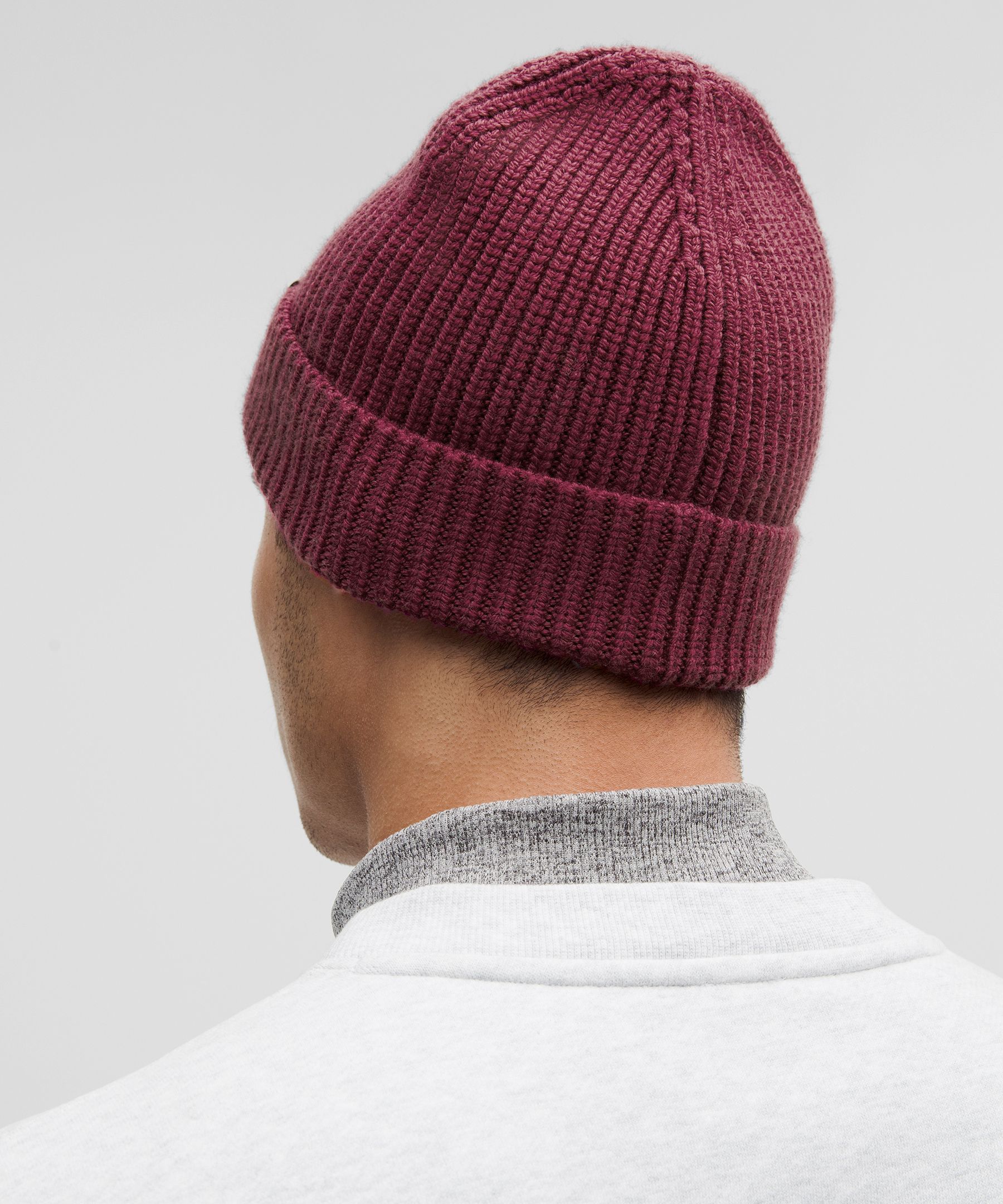 Lululemon Close-fit Wool-blend Ribbed Knit Beanie