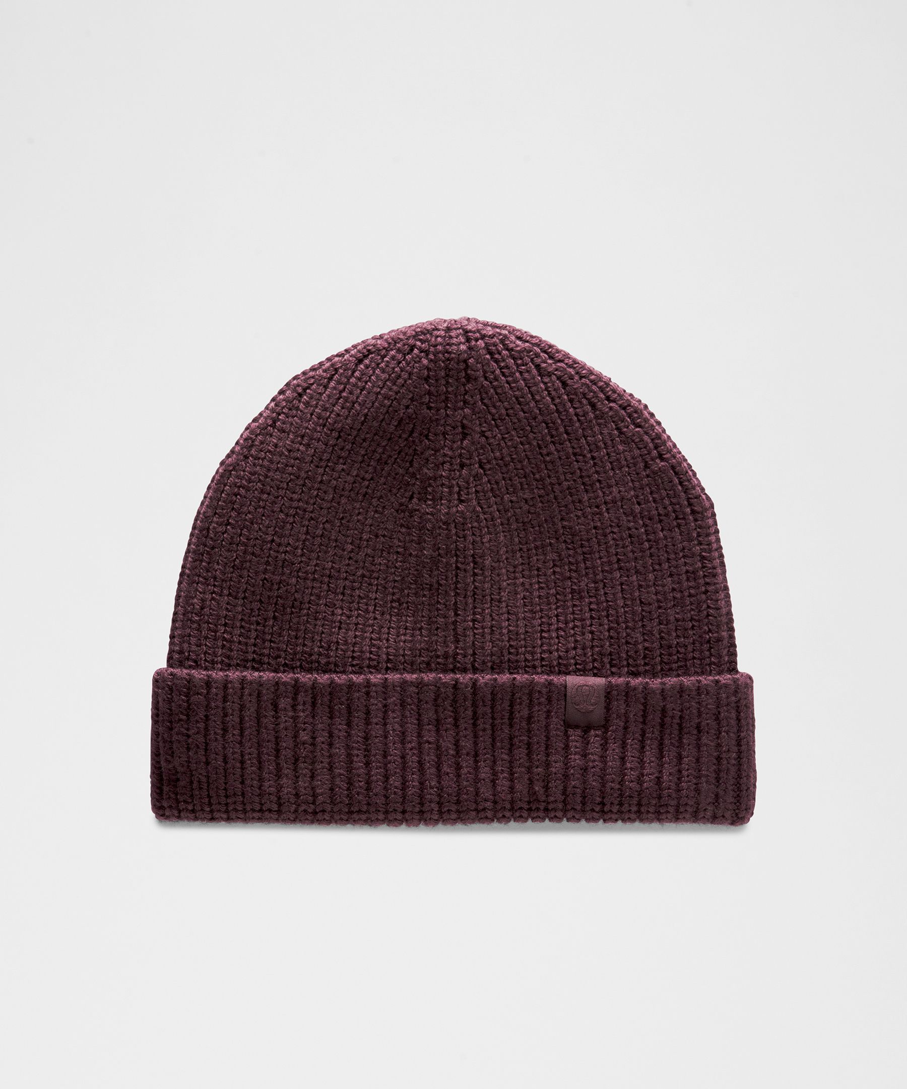 Close-Fit Wool-Blend Ribbed Knit Beanie