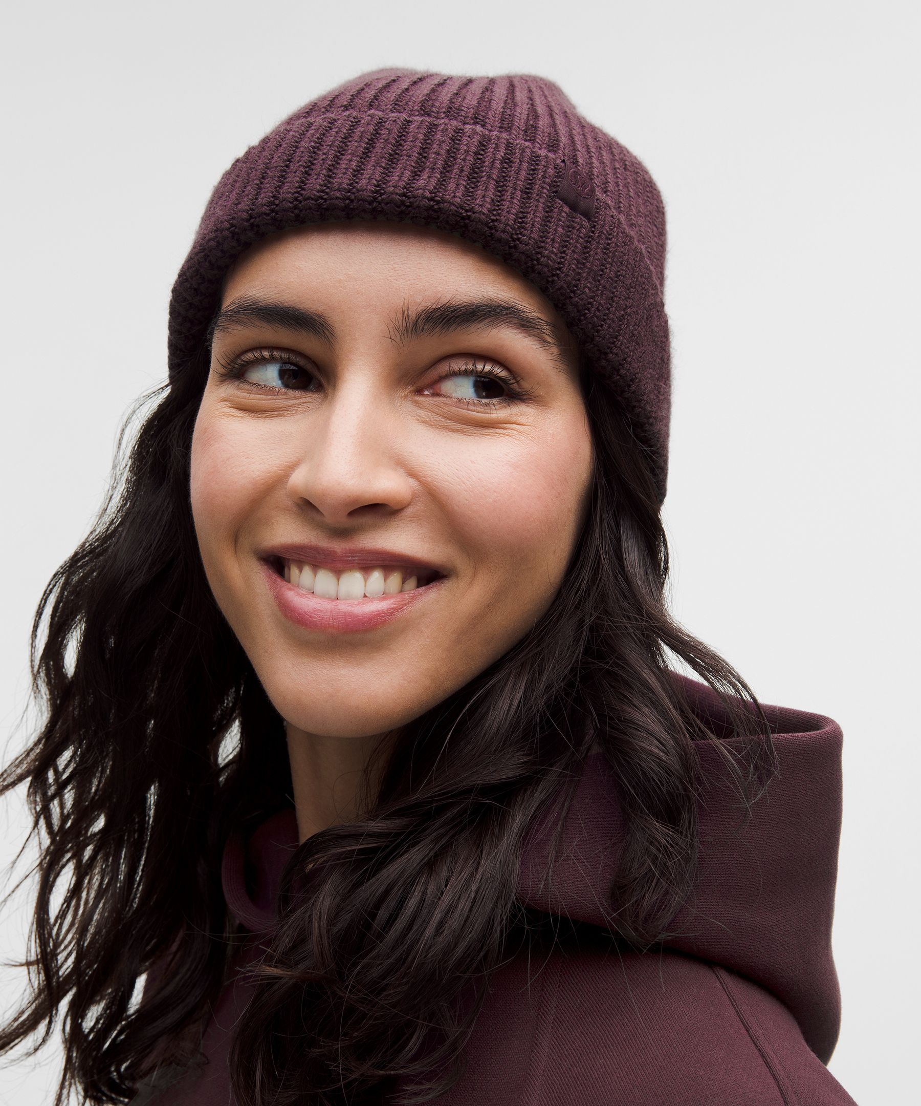 Close-Fit Wool-Blend Ribbed Knit Beanie
