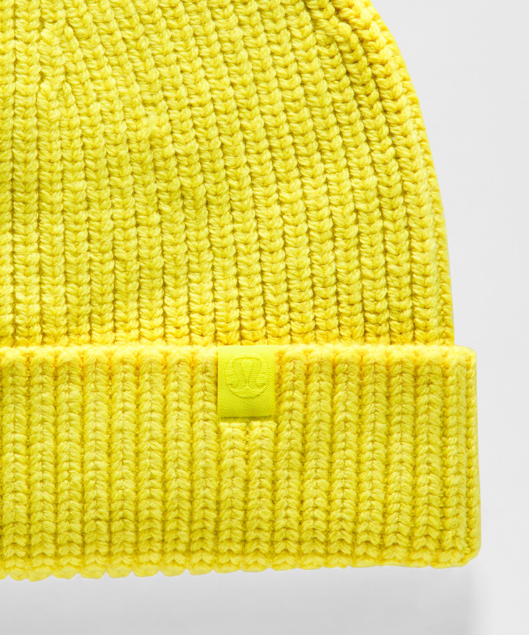 Lululemon Close-fit Wool-blend Ribbed Knit Beanie