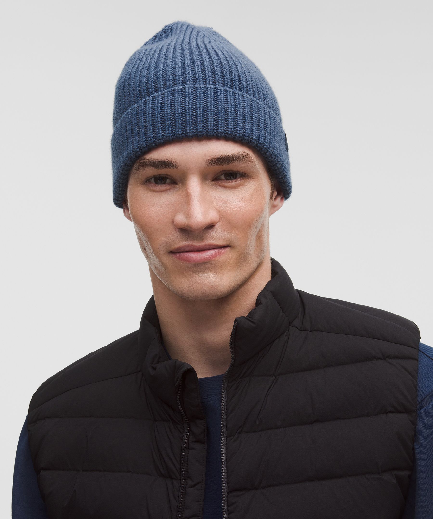Lululemon Close-fit Wool-blend Ribbed Knit Beanie