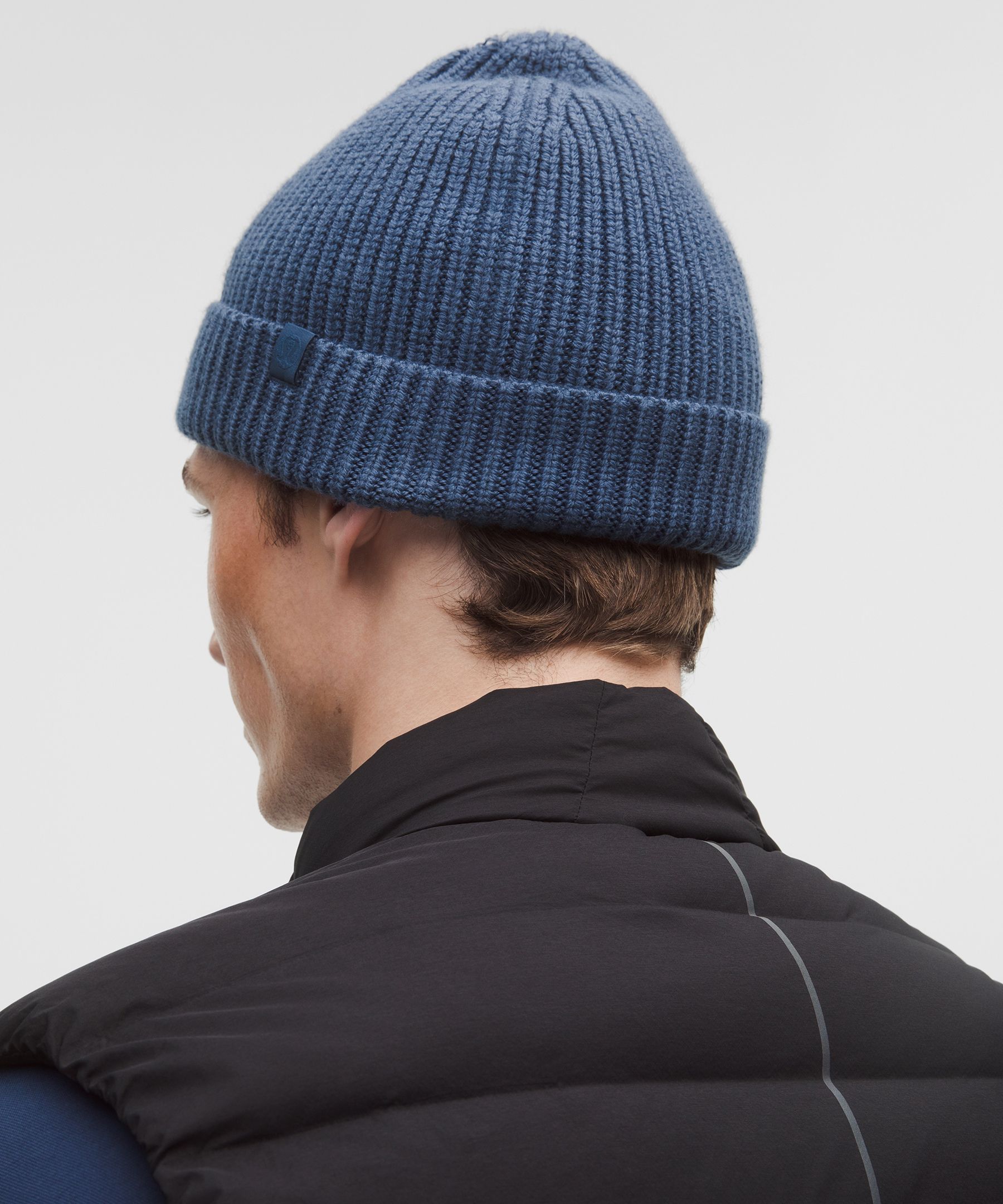 Lululemon Close-fit Wool-blend Ribbed Knit Beanie
