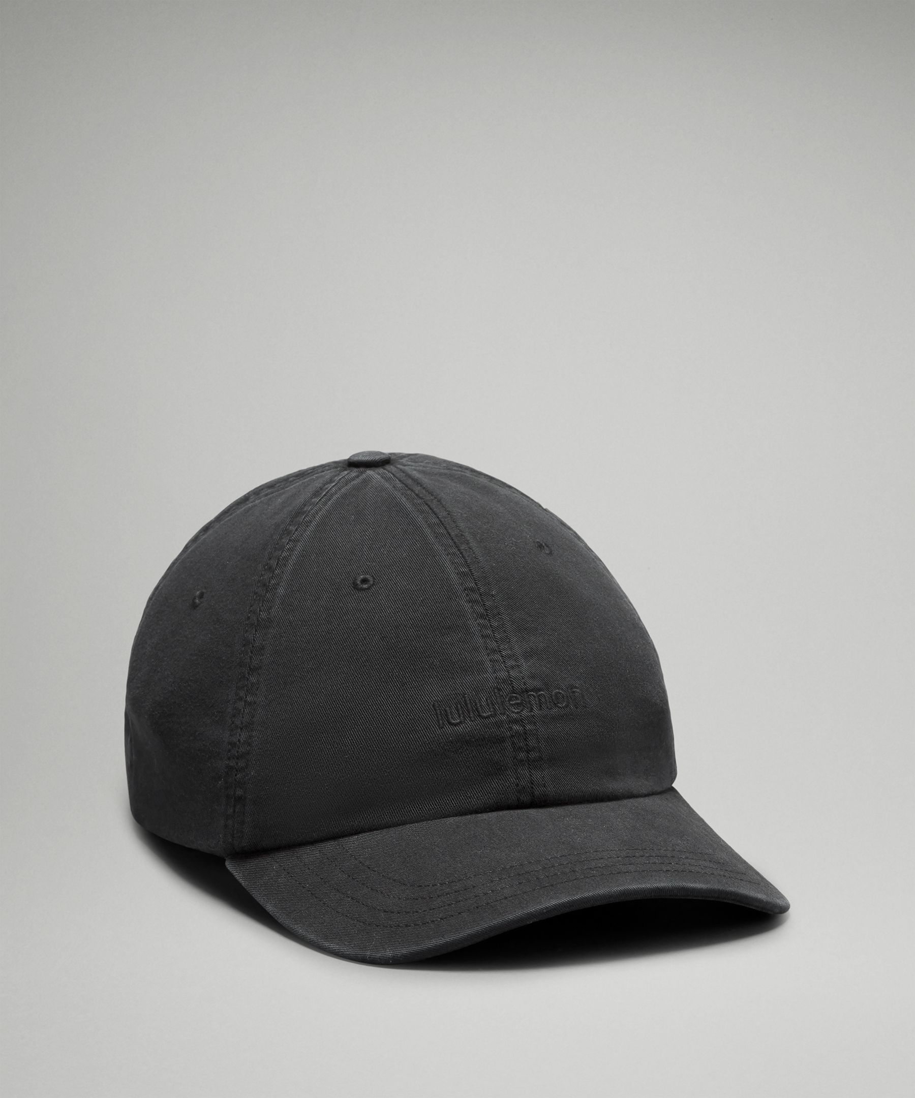 Unisex Classic Ball Cap Wash - Black