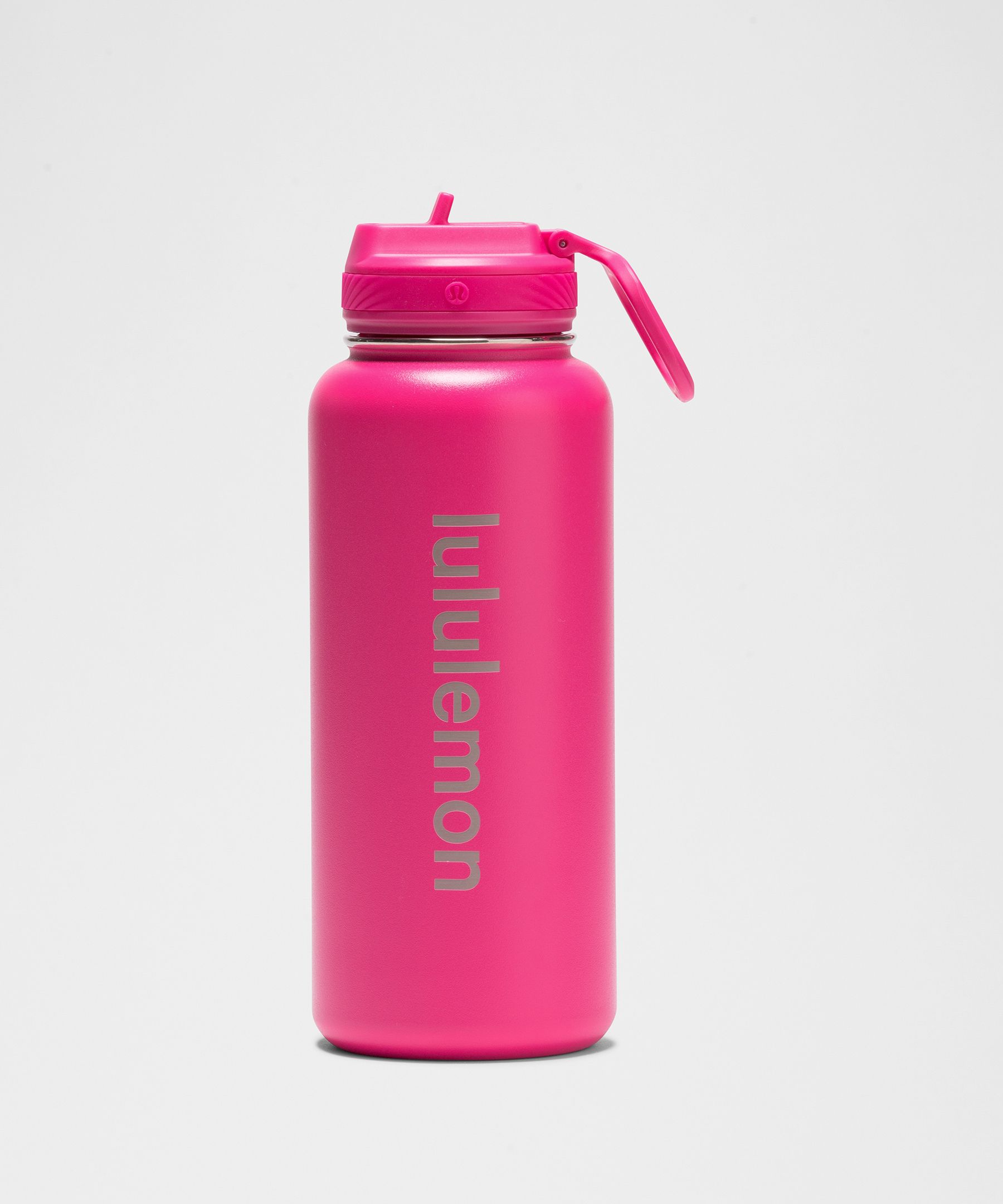 Back to Life Sport Bottle 32oz Straw Lid - Neon,Pink