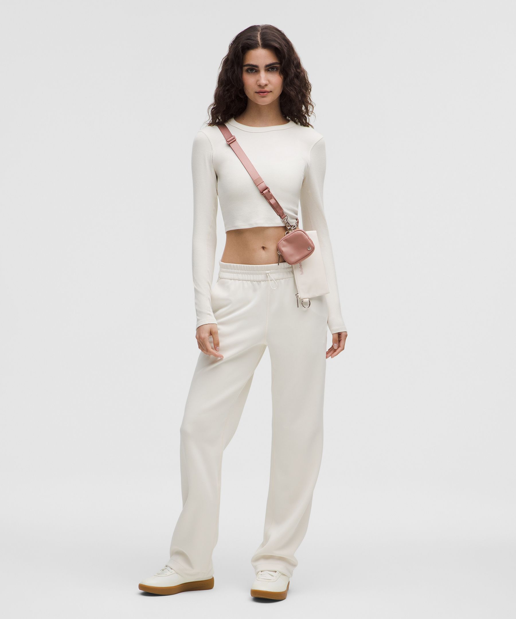 Lululemon - Dual-pouch Sling - White,neutral,pink/spiced Chai/light Ivory/pink Haze