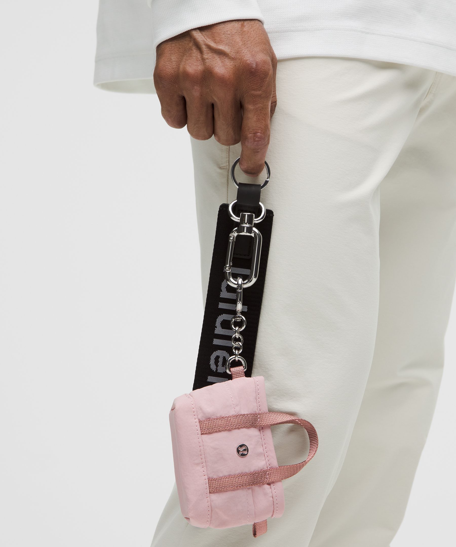 Shop Lululemon - Daily Multi-pocket Nano Tote Bag - Pink Haze/spiced Chai