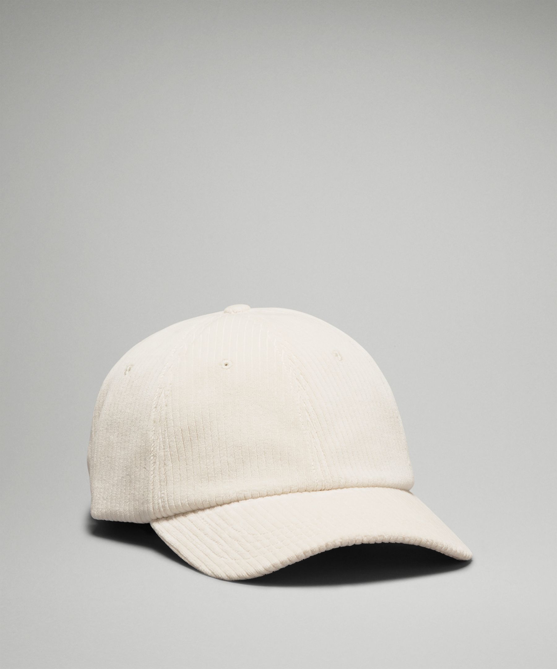 lululemon – Unisex Classic Ball Cap Corduroy – Color White – Size L/XL