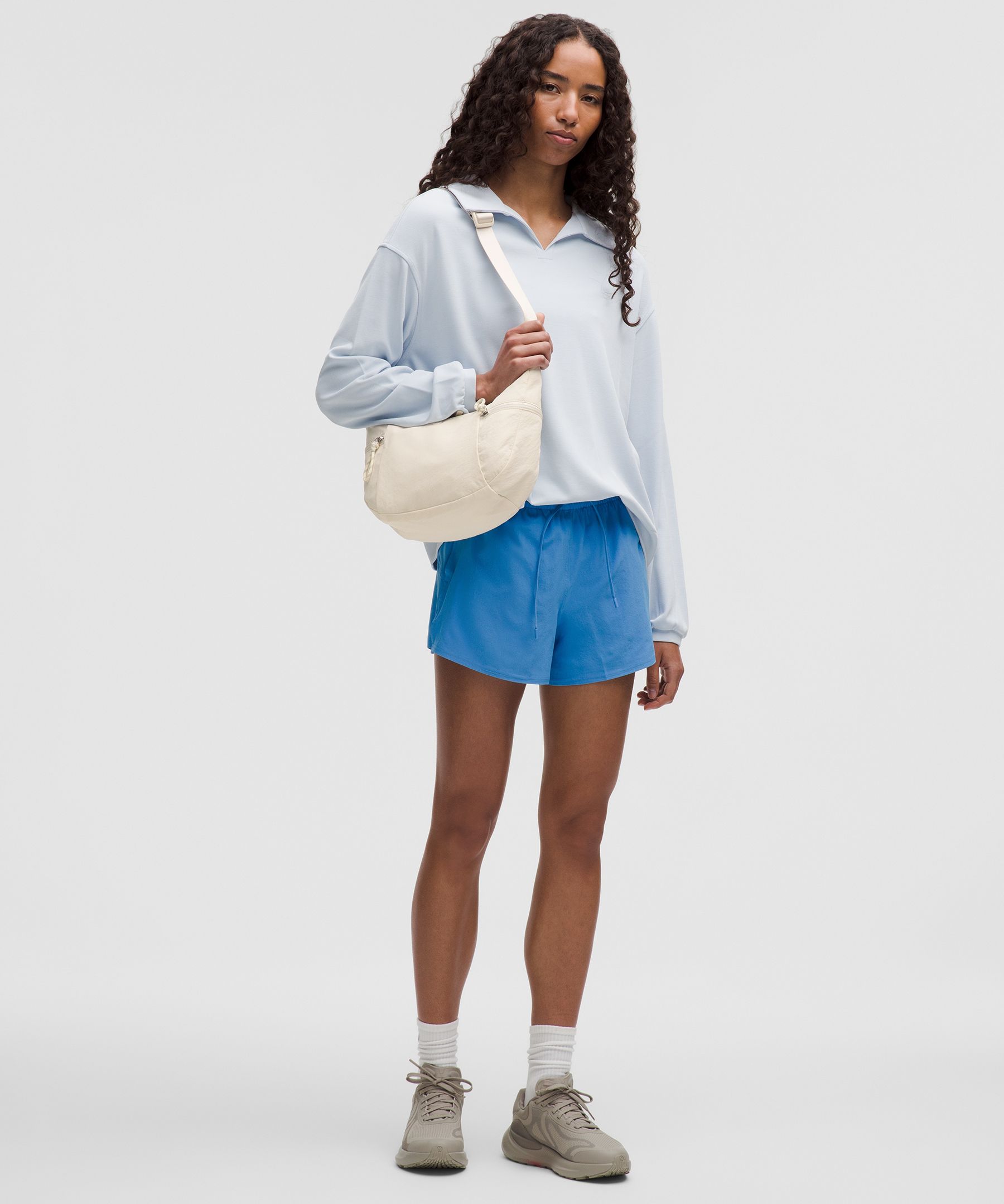 Lululemon - Slouchy Sling Bag 6l - White,neutral/light Ivory/silver