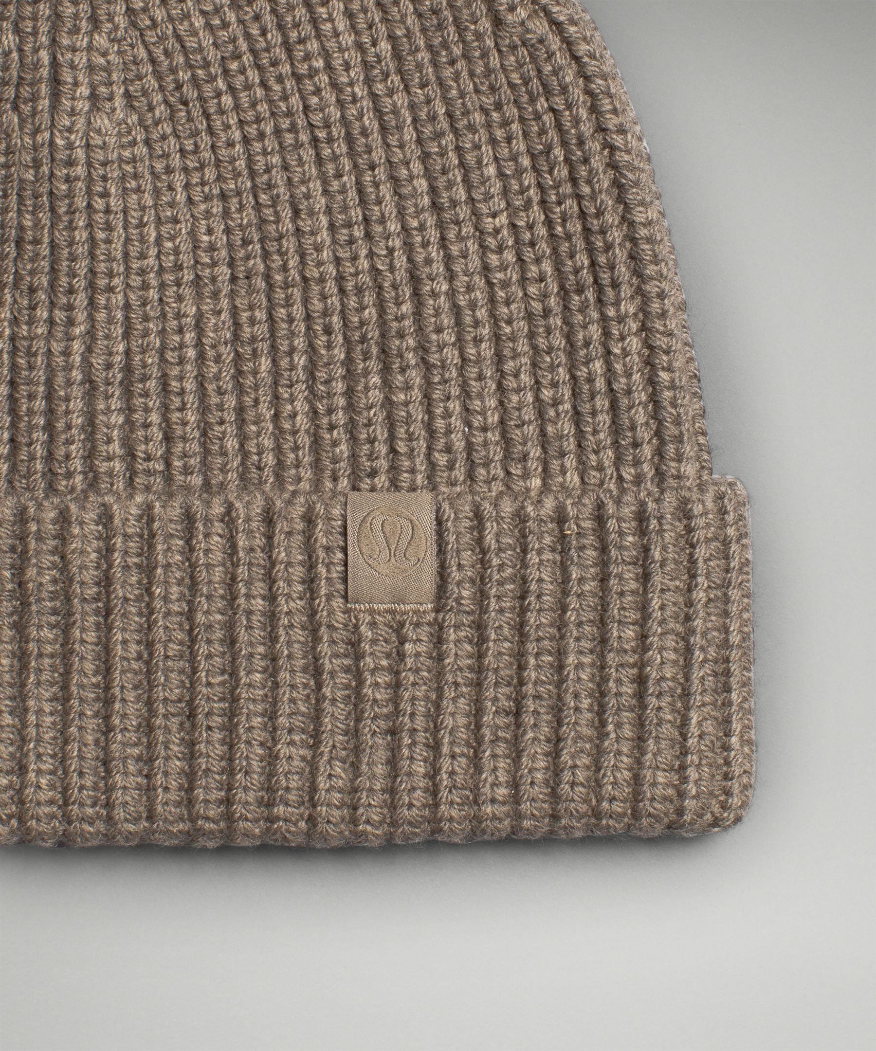 Lululemon Close-fit Wool-blend Ribbed Knit Beanie