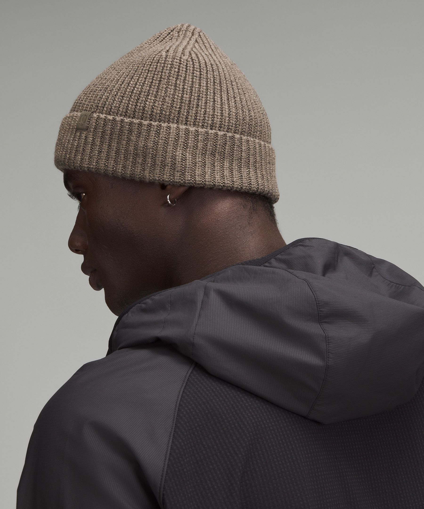 Lululemon Close-fit Wool-blend Ribbed Knit Beanie