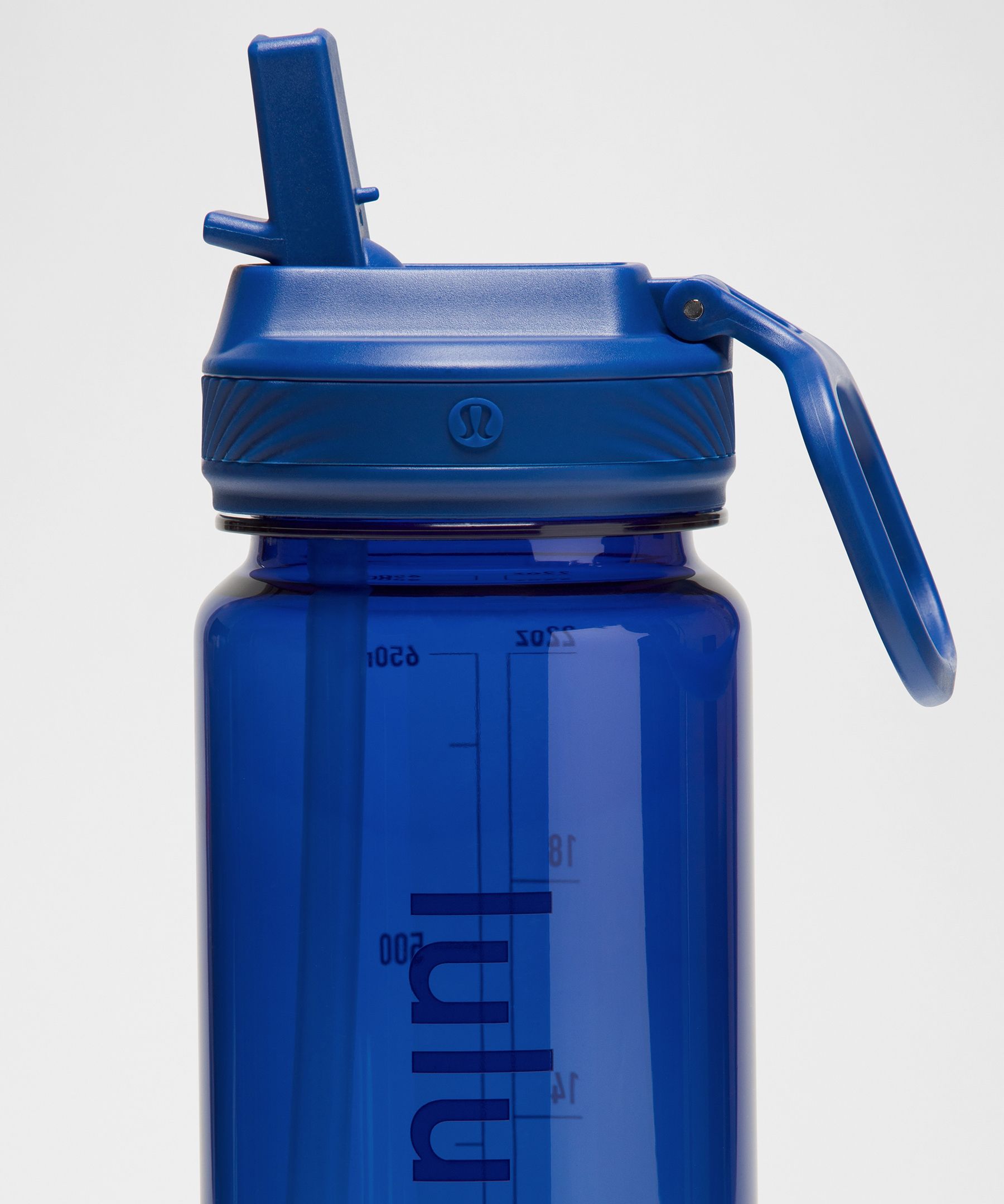 Lululemon Back To Life Clear Bottle 24oz In Blue