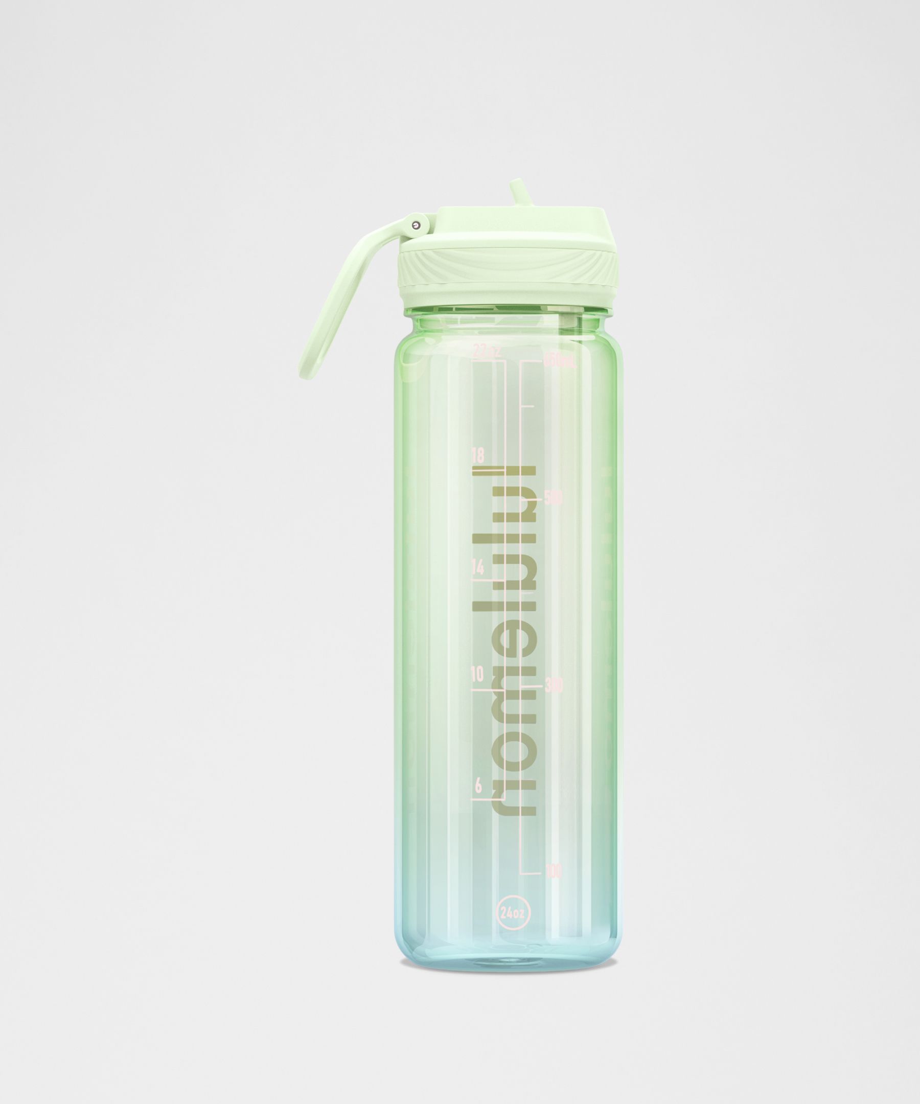 Back to Life Clear Bottle 24oz *Straw Lid