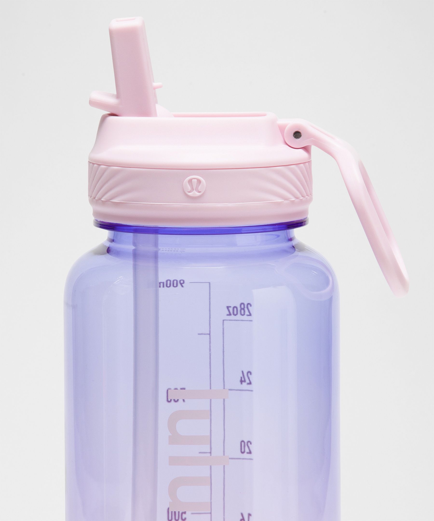 Lululemon Back To Life Clear Bottle 32oz In Pink