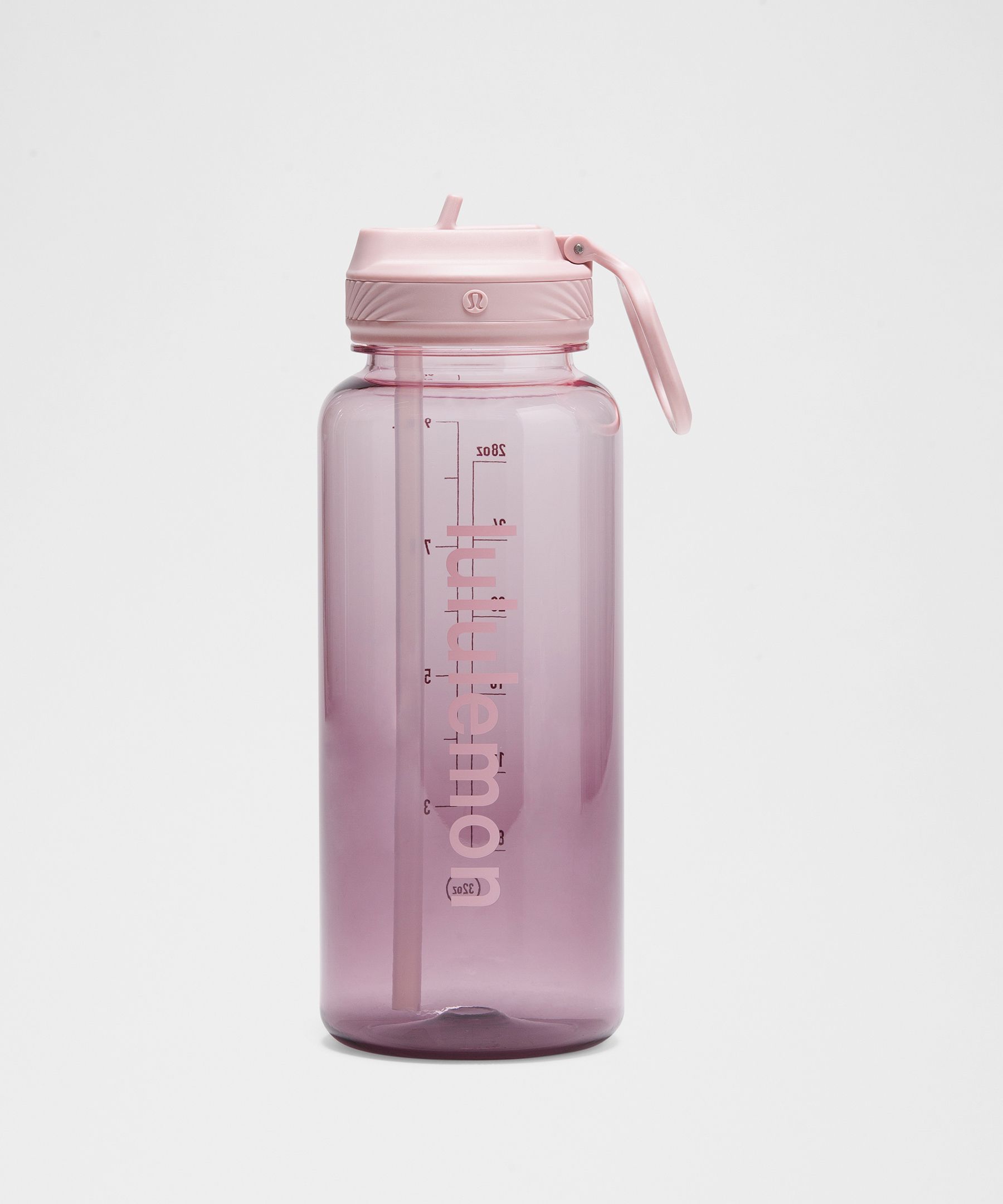 Back to Life Clear Bottle 32oz Straw Lid - Pink Organza/Lavender Lux/Pink Haze