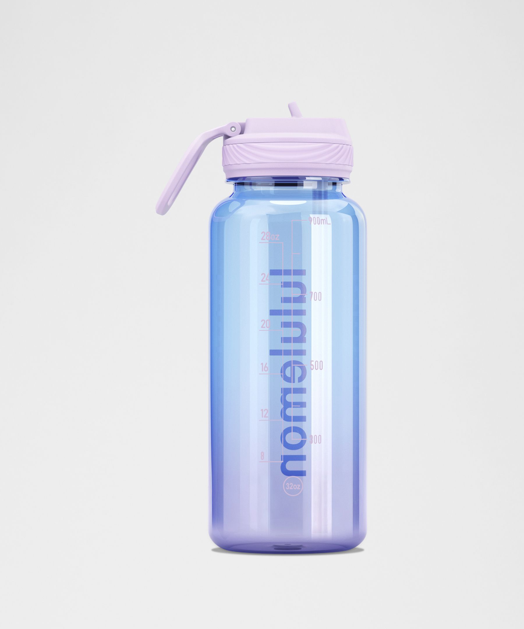 Back to Life Clear Bottle 32oz *Straw Lid