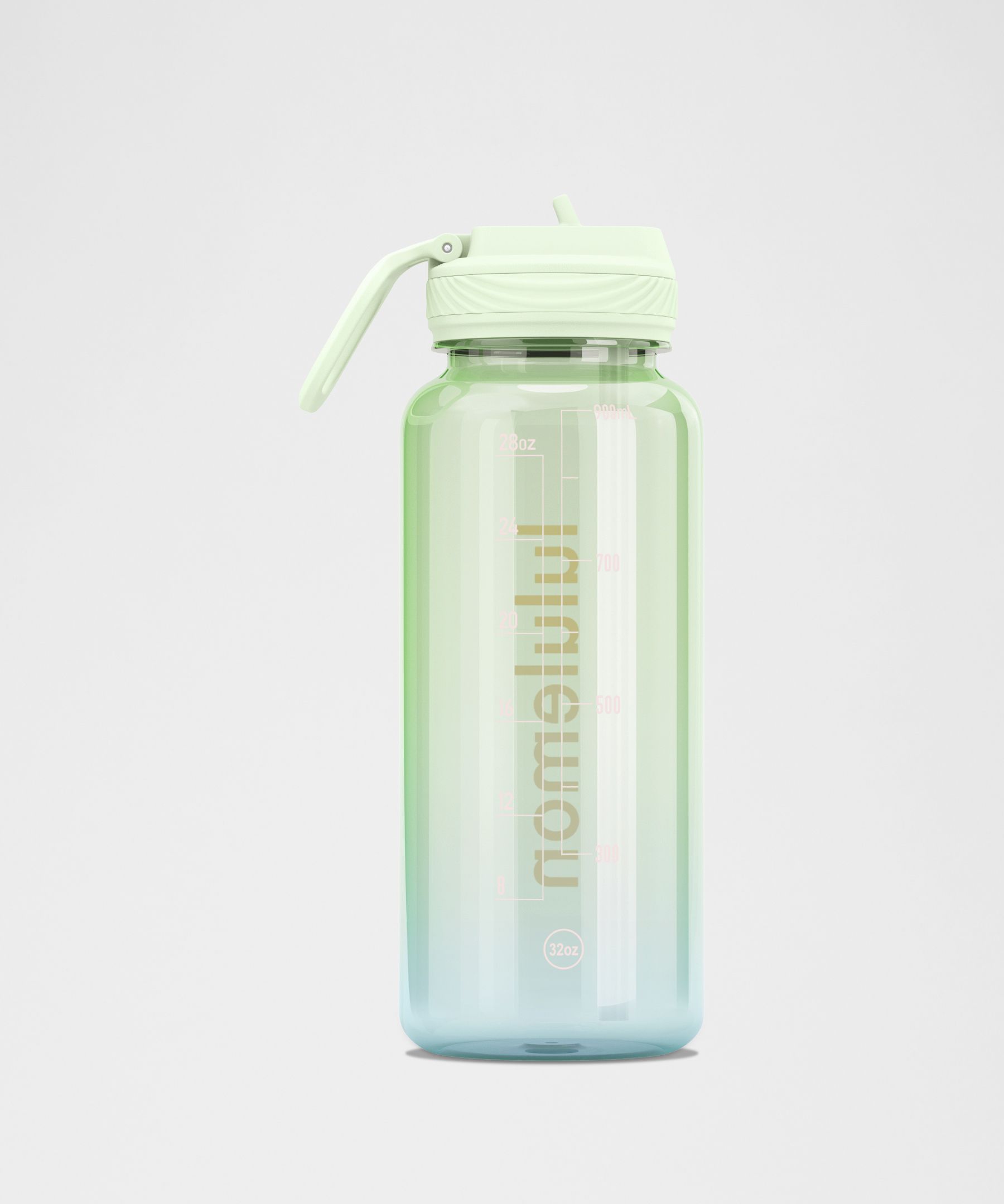 Back to Life Clear Bottle 32oz *Straw Lid