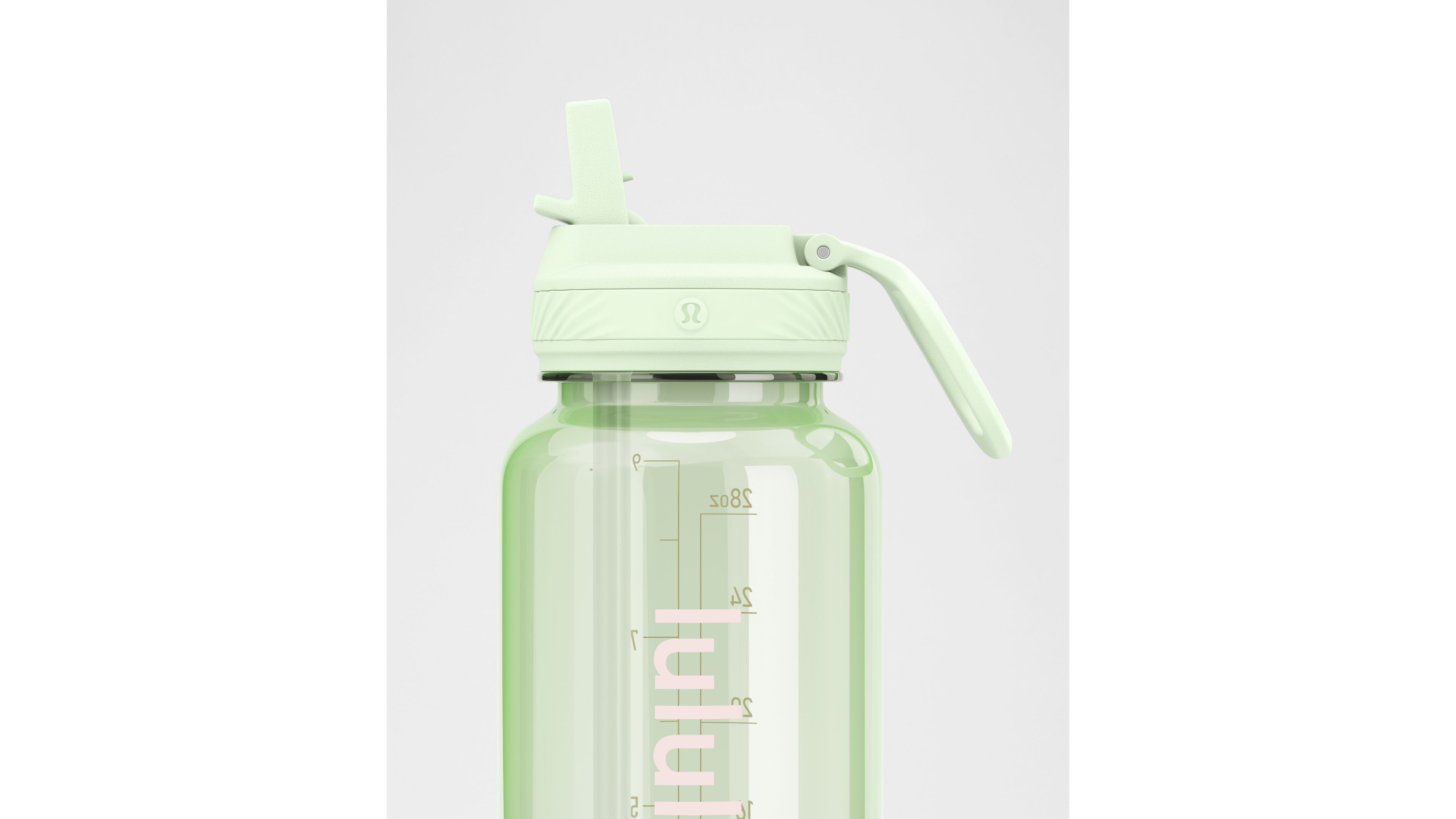 Back to Life Clear Bottle 32oz *Straw Lid