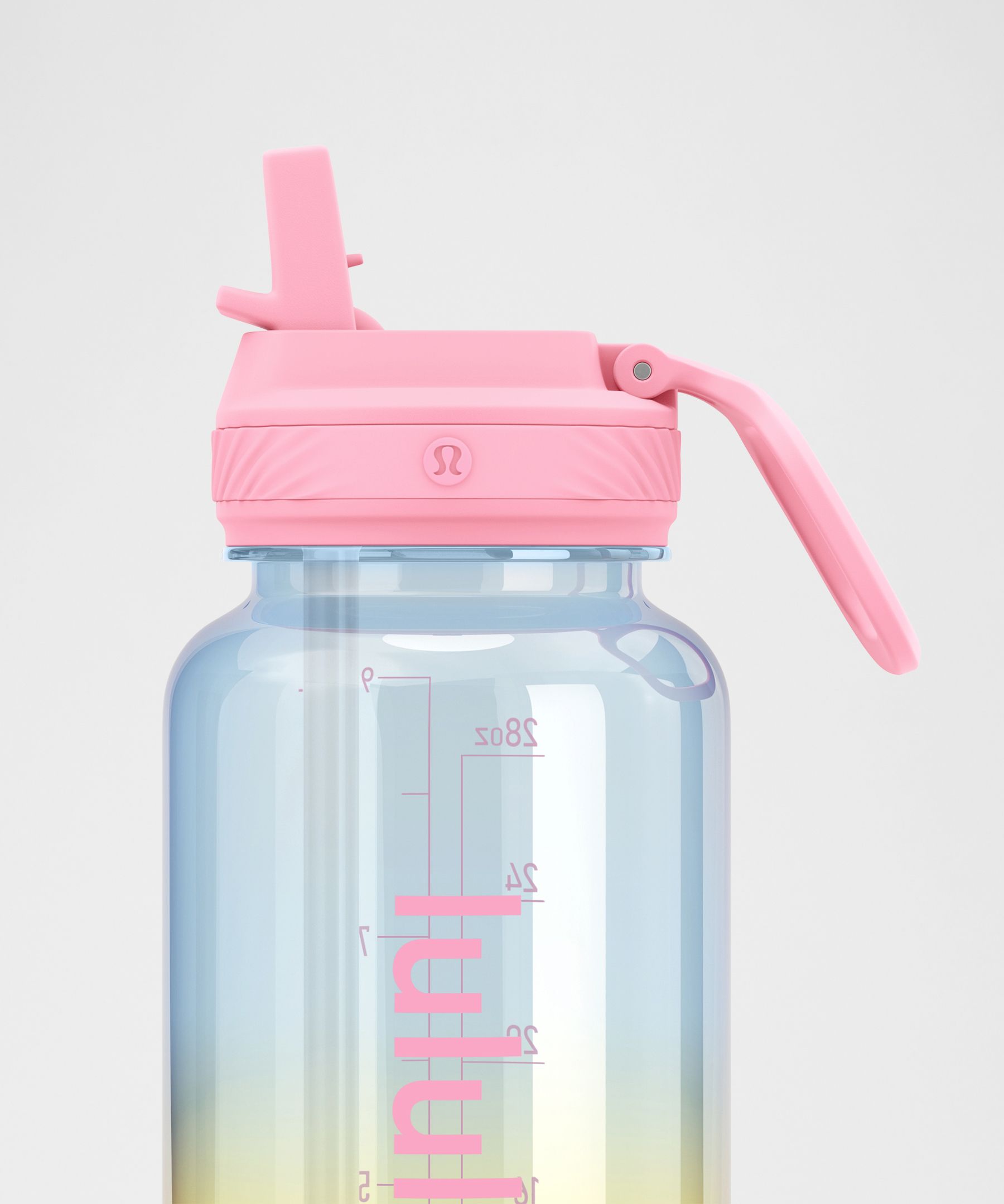 Back to Life Clear Bottle 32oz *Straw Lid