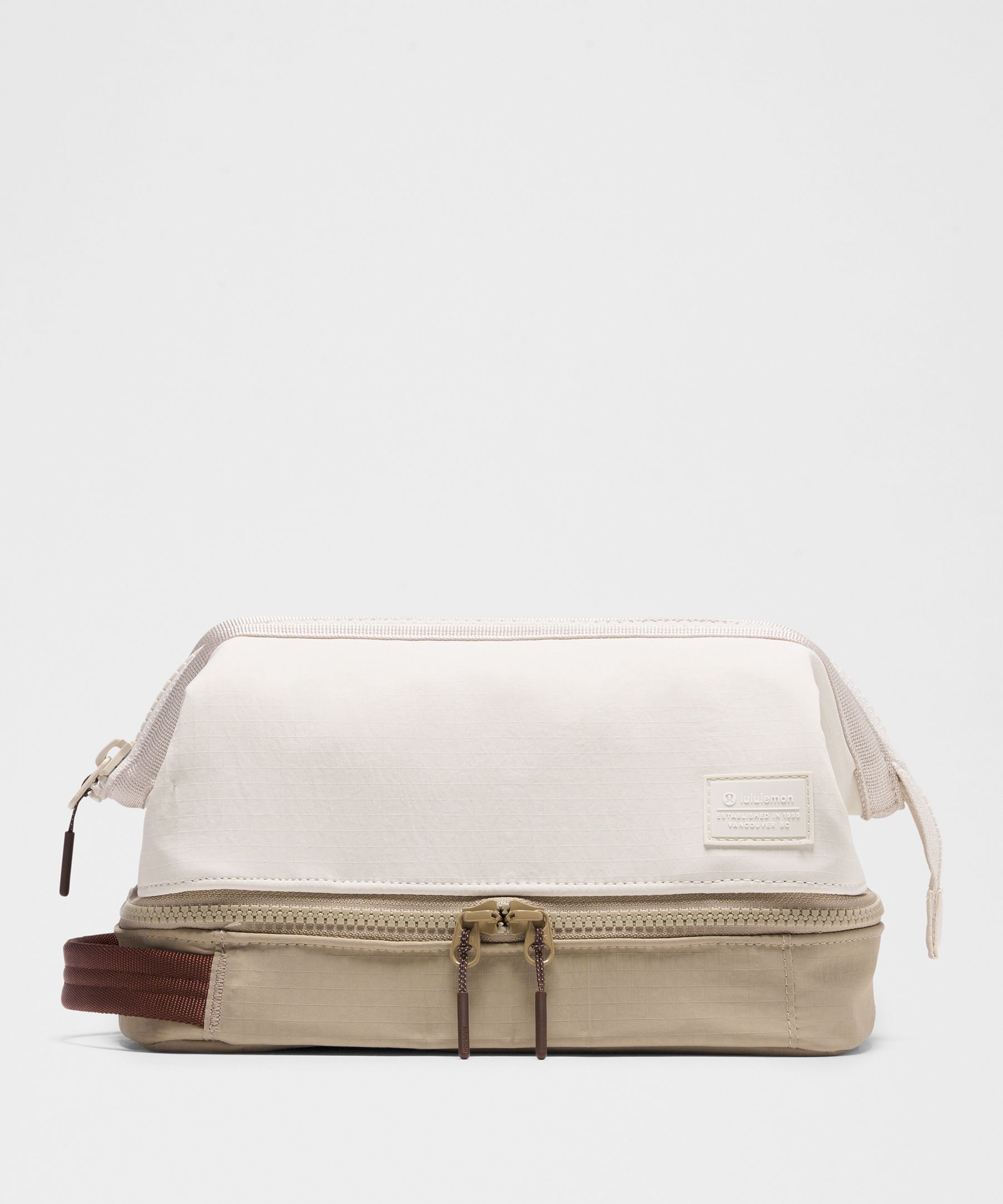 Dual-Compartment Toiletry Bag