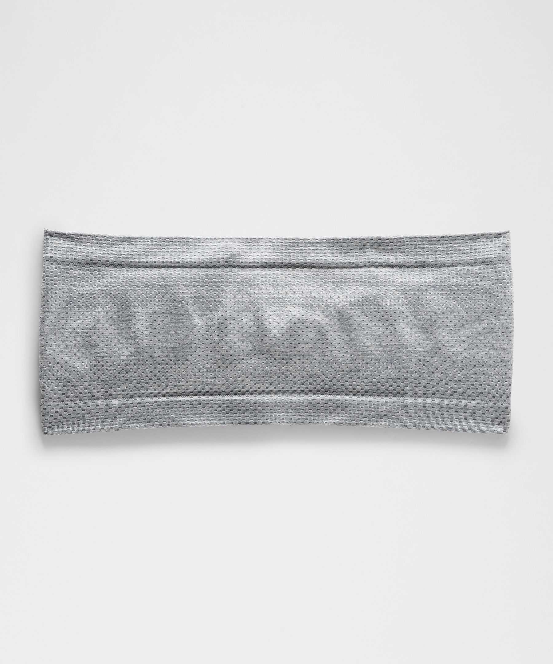 Metal Vent Tech Seamless Wide Headband - Grey,Neutral